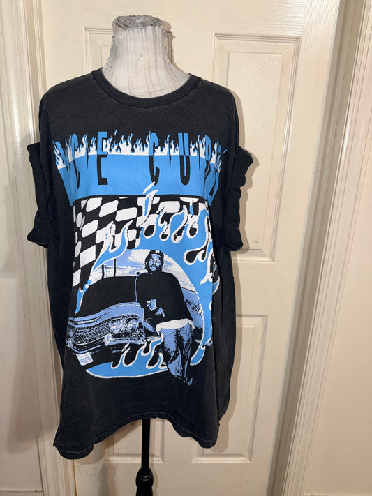 Ice Cube Double Sided Oversized Distressed Tee