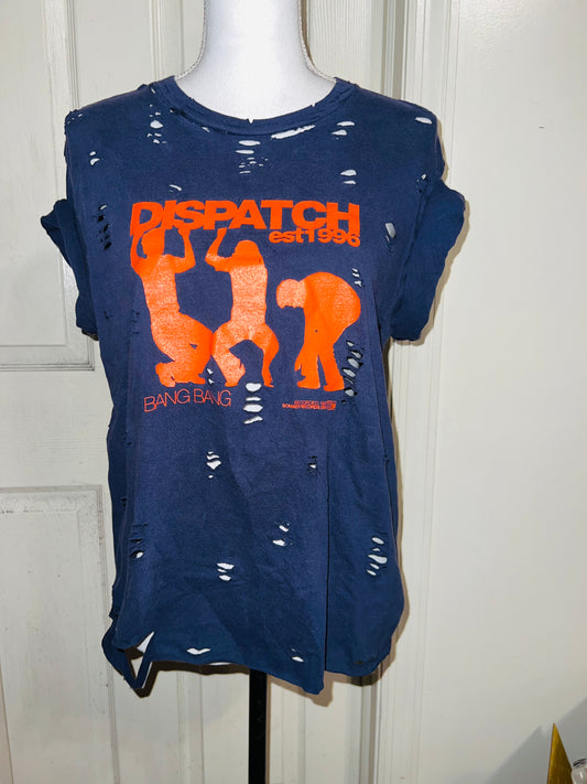 Dispatch Oversized Distressed Vintage Tee