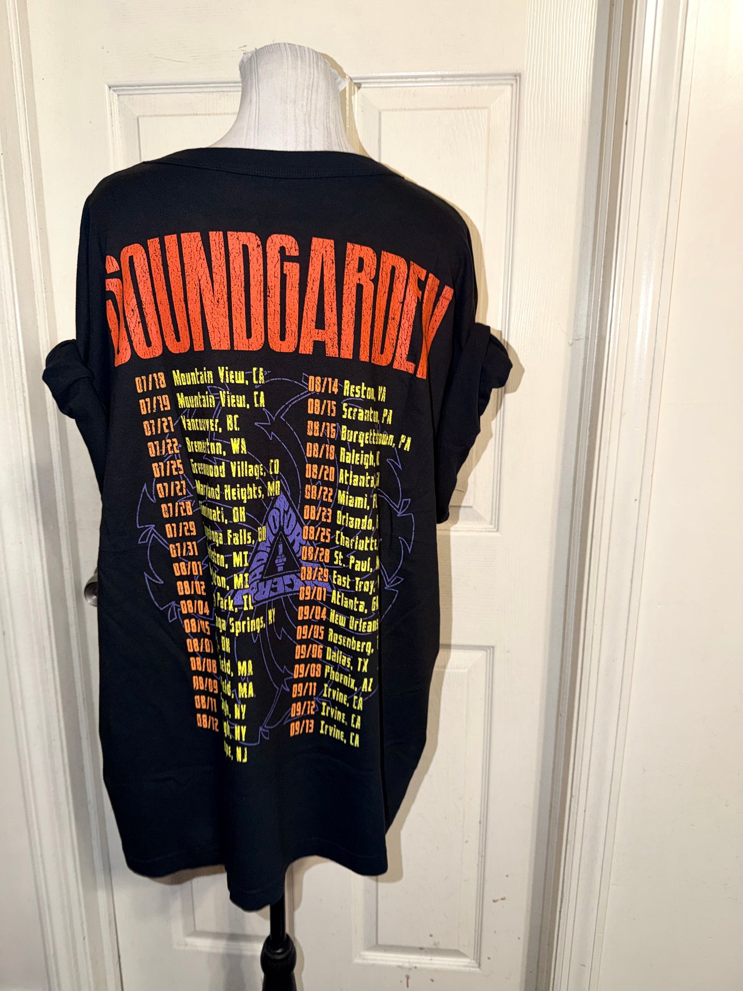 Soundgarden Double Sided Oversized Tee