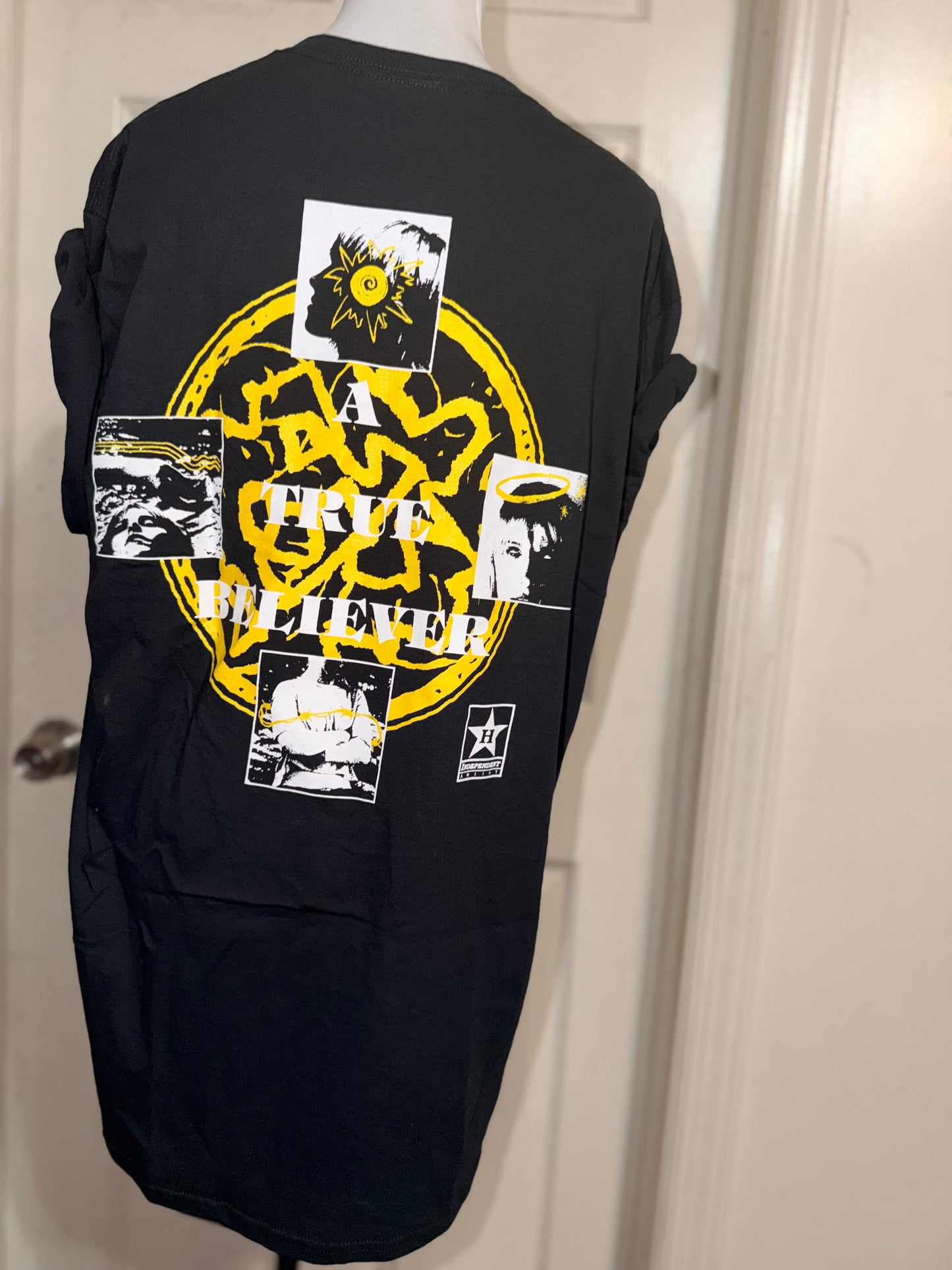 Hayley Williams Double Sided Oversized Distressed Tee