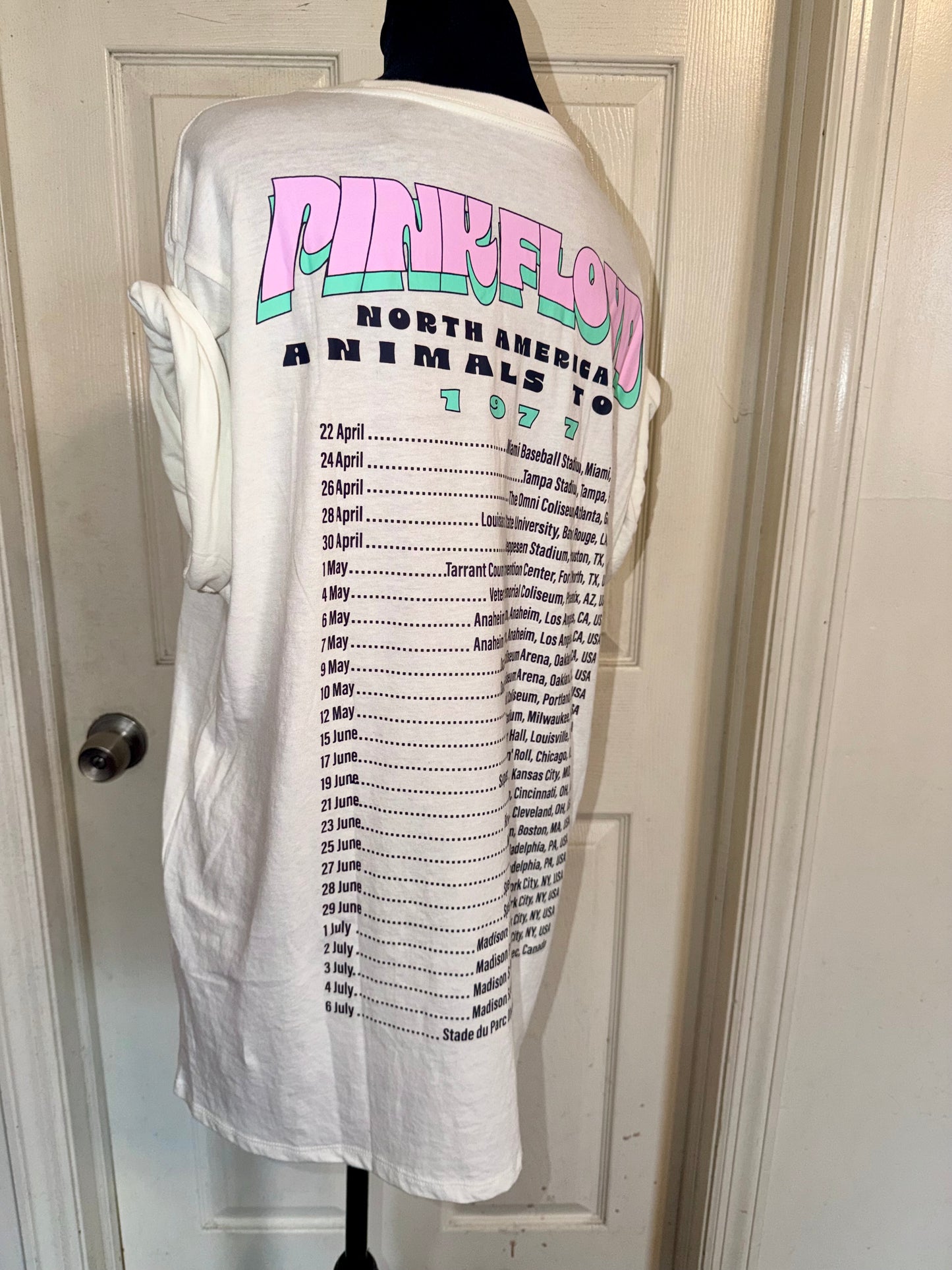 Pink Floyd Double Sided Oversized Tee