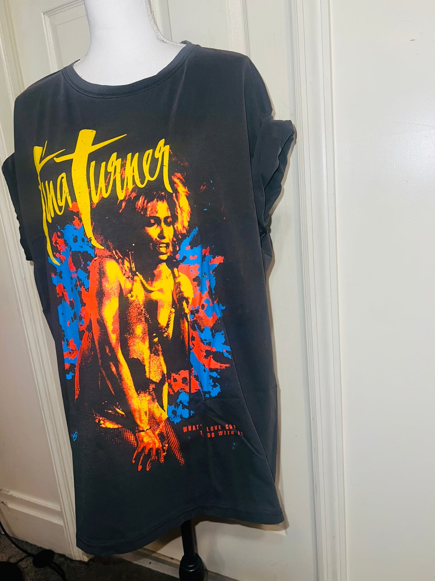 Tina Turner Oversized Distressed Tee