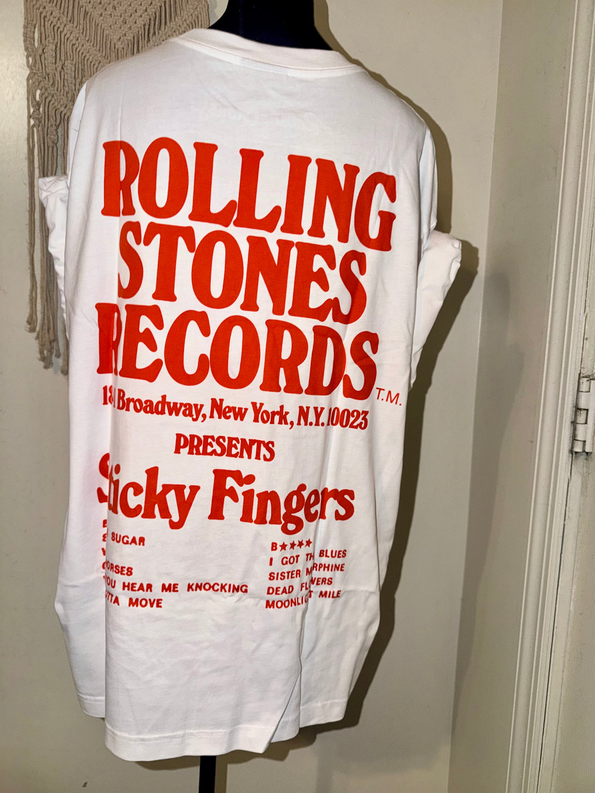 The Rolling Stones Double Sided Tee