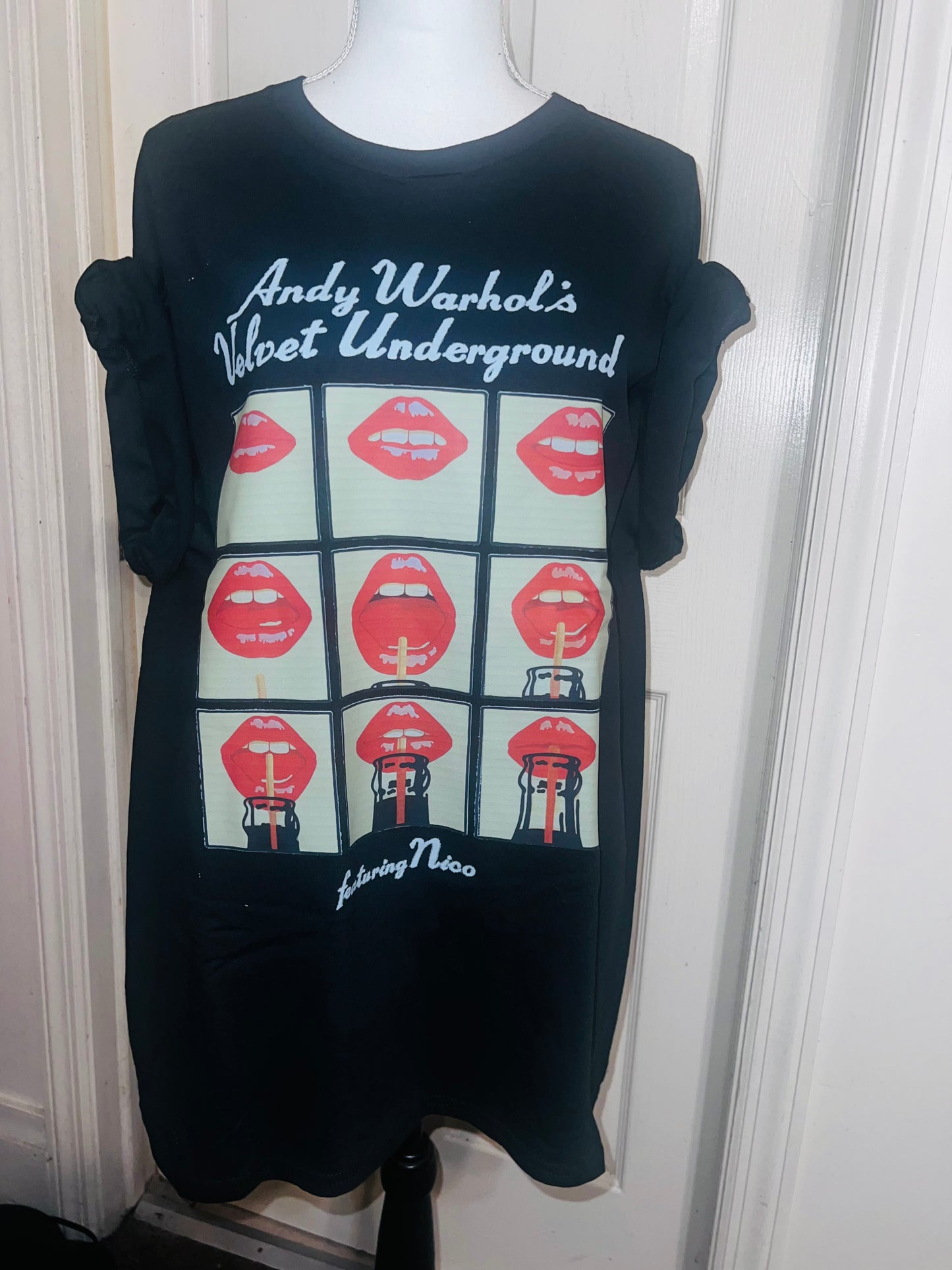 The Velvet Underground and Nico Oversized Distressed Tee