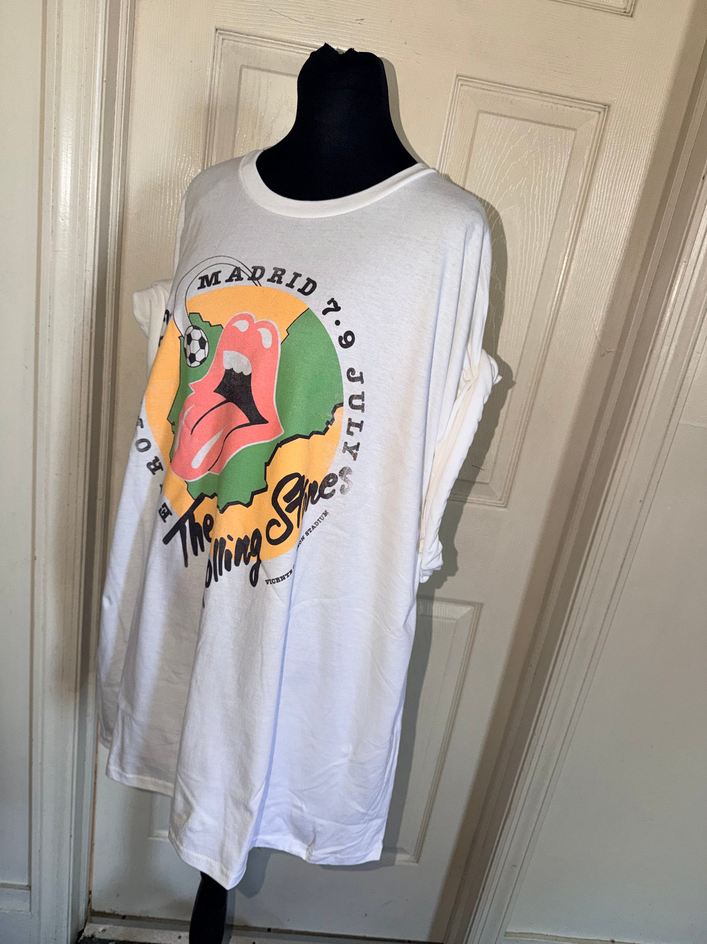 The Rolling Stones Oversized Distressed Tee