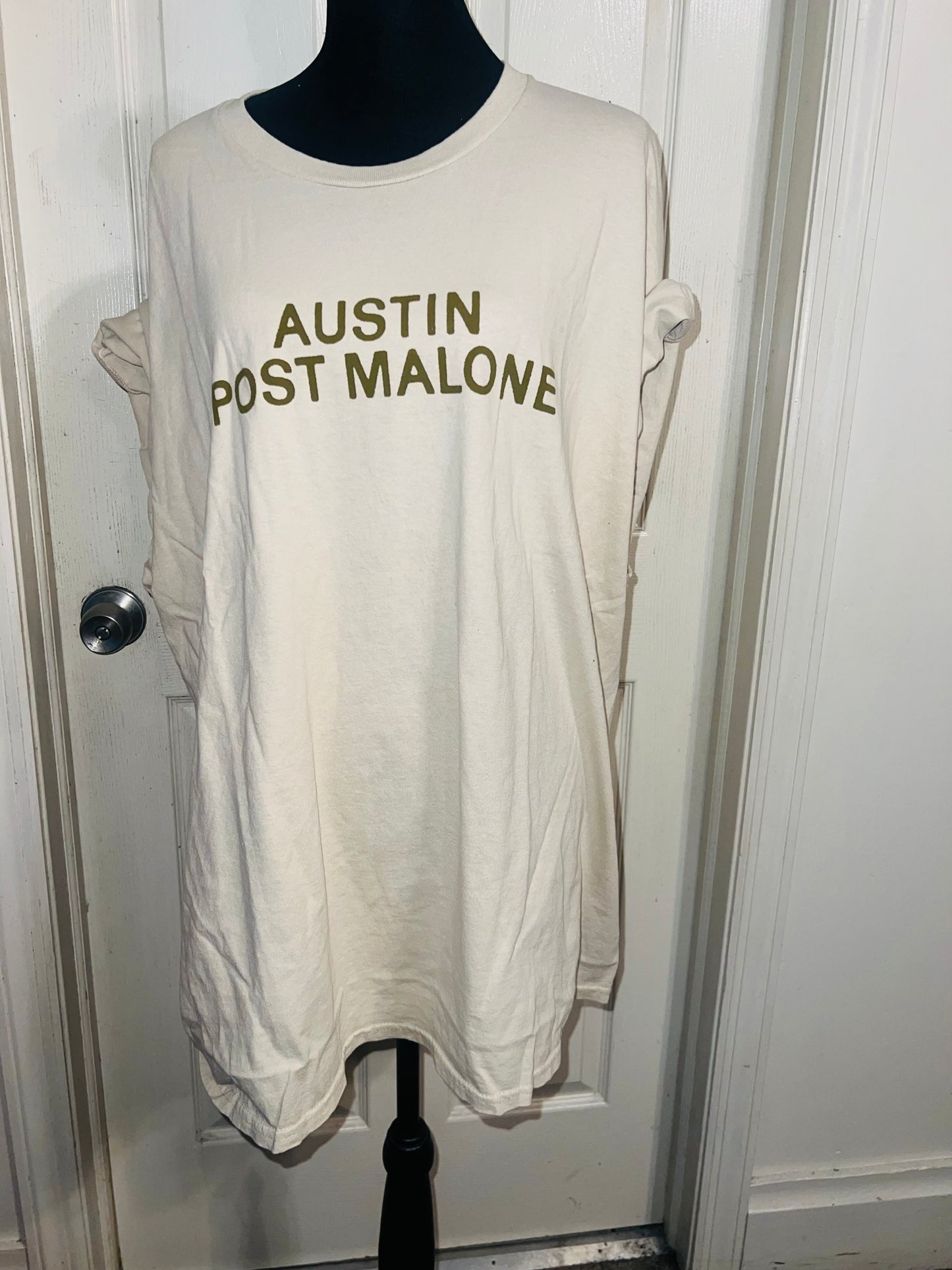 Post Malone Austin Double Sided Distressed Tee