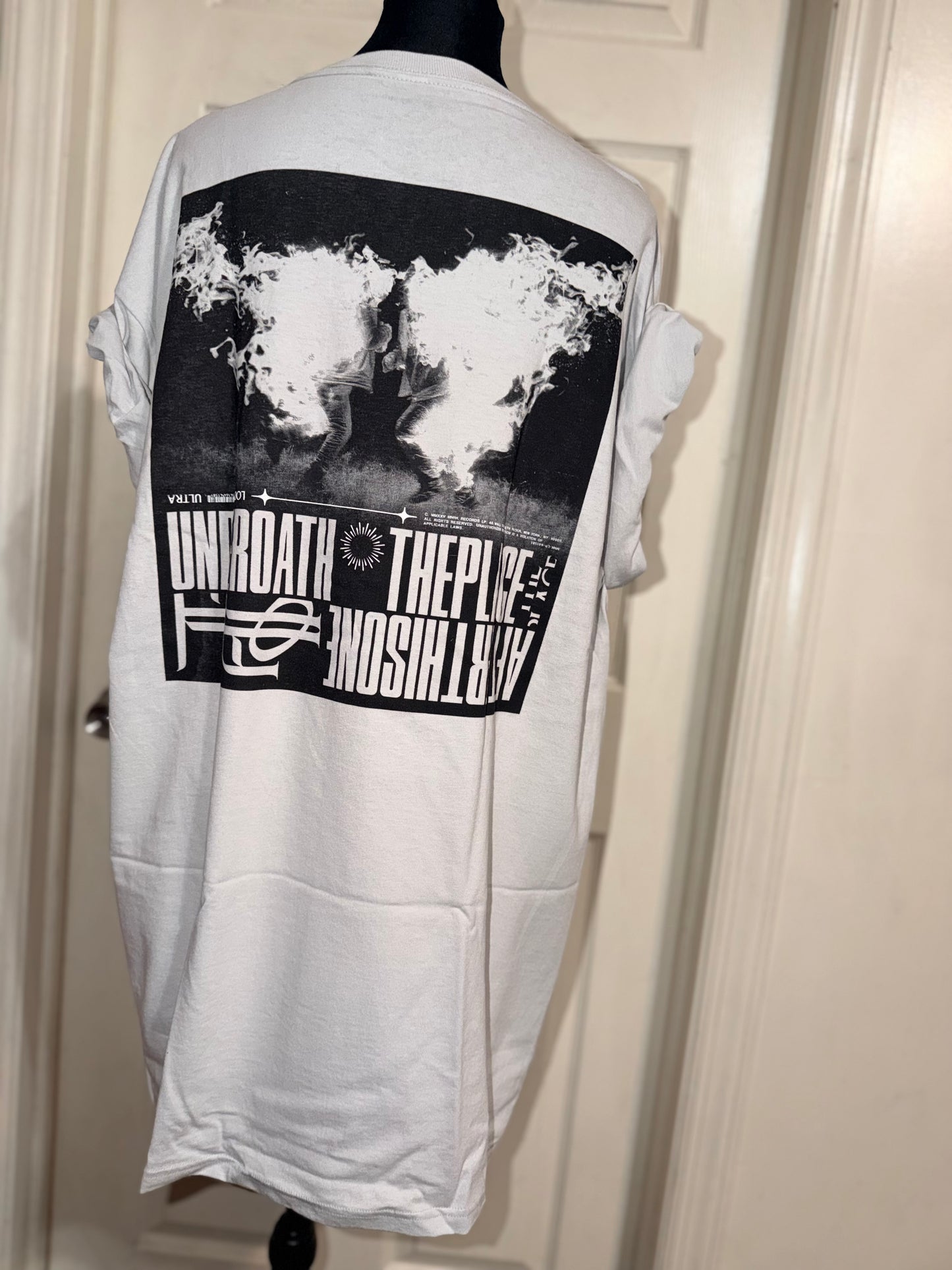 Underoath Double Sided Oversized Distressed Tee