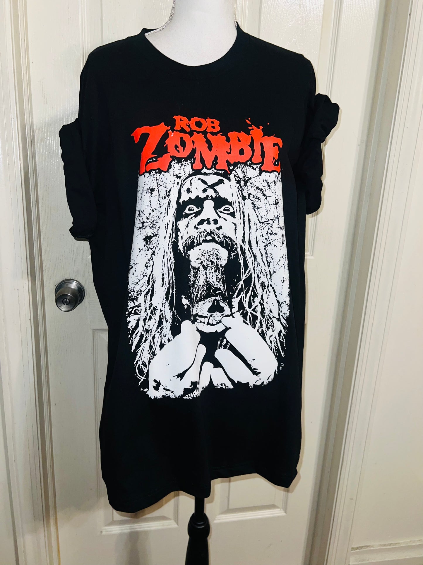 Rob Zombie Oversized Distressed Tee