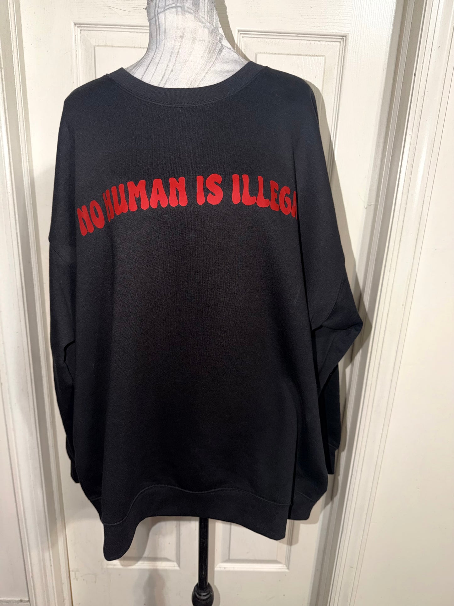 Abolish ICE Double Sided Oversized Tee or Sweatshirt