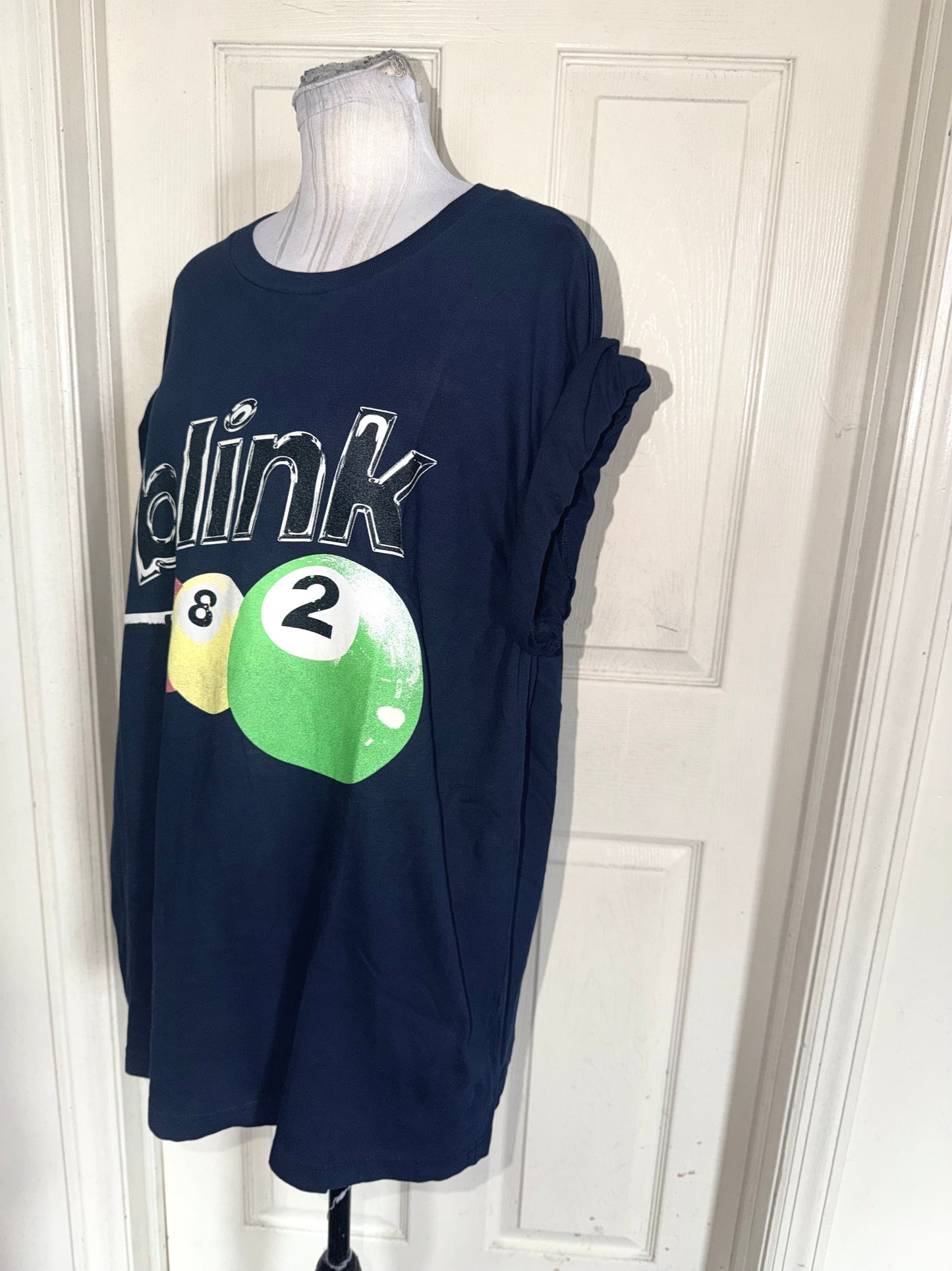 Blink-182 Oversized Distressed Tee