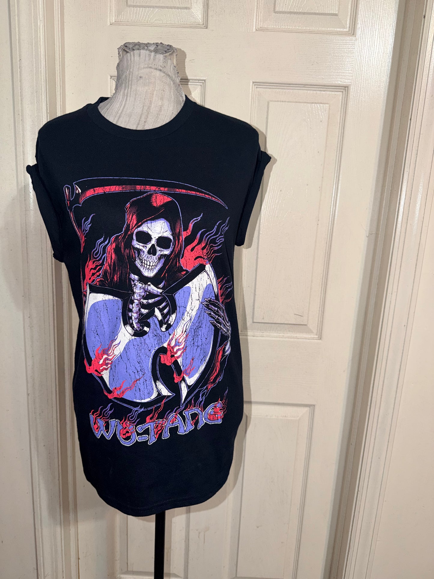 Wu-Tang Clan Oversized Distressed Tee