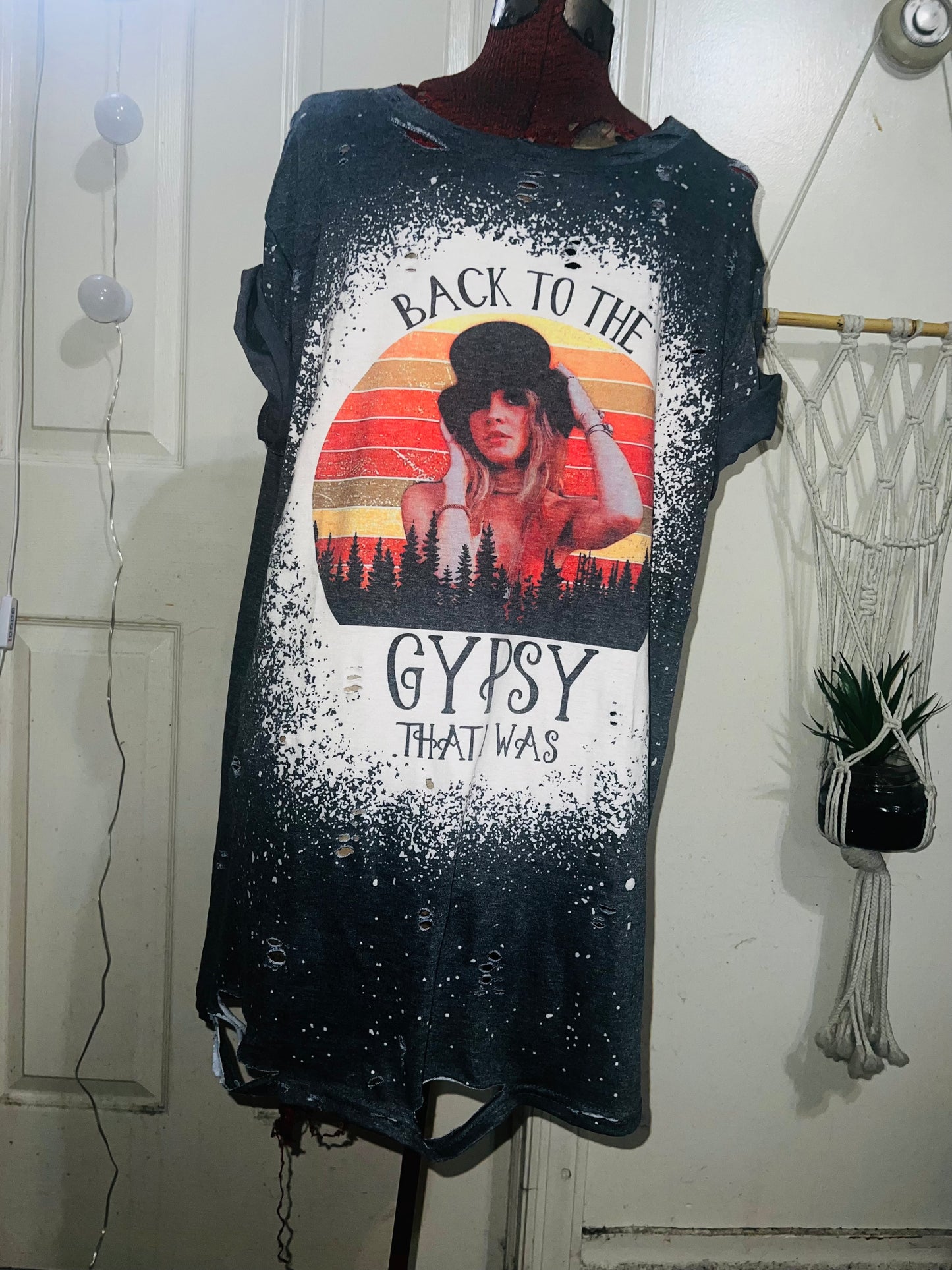 Stevie Nicks Distressed Tee