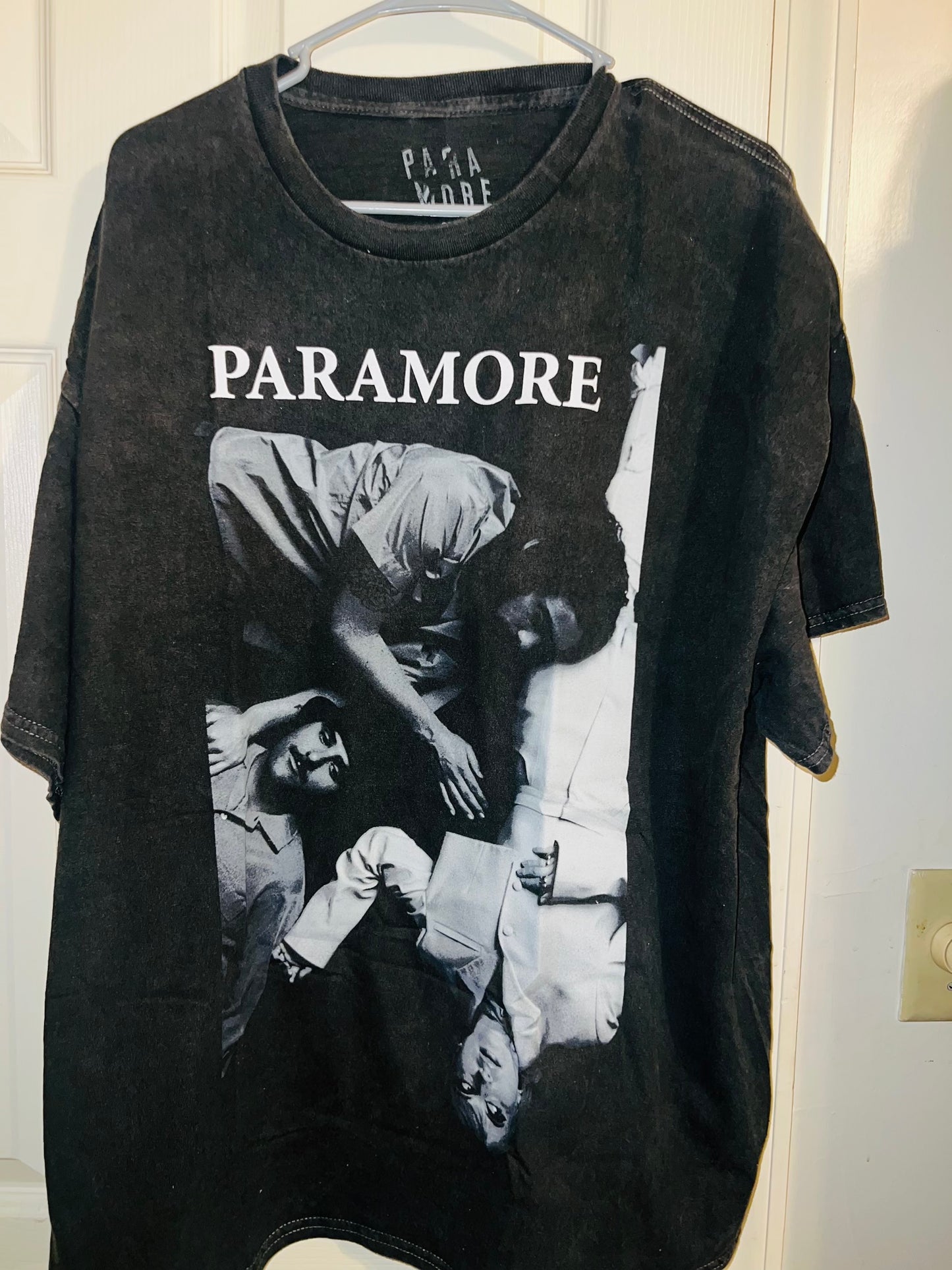 Paramore Oversized Distressed Tee