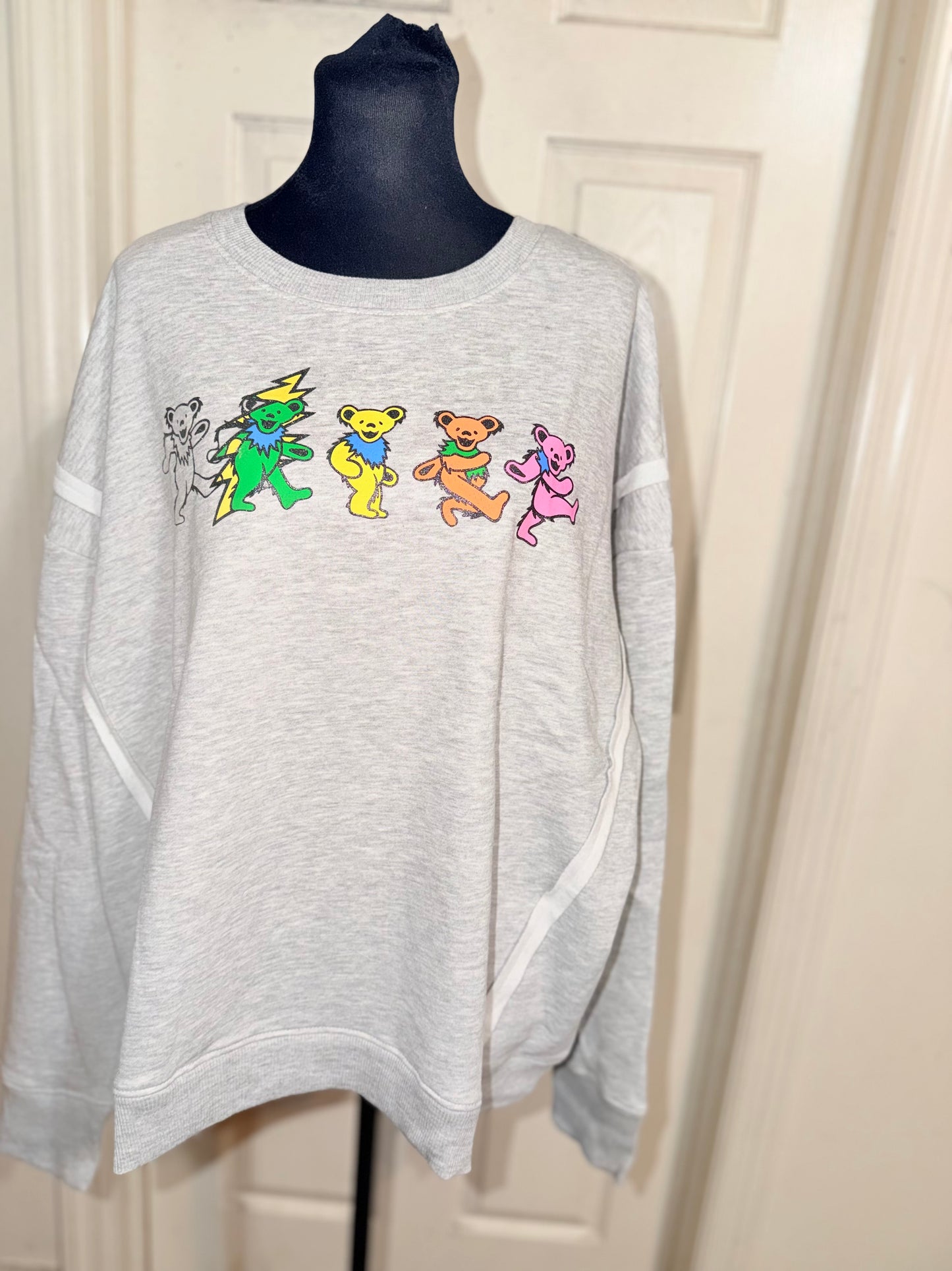 Grateful Dead Oversized Distressed Tee