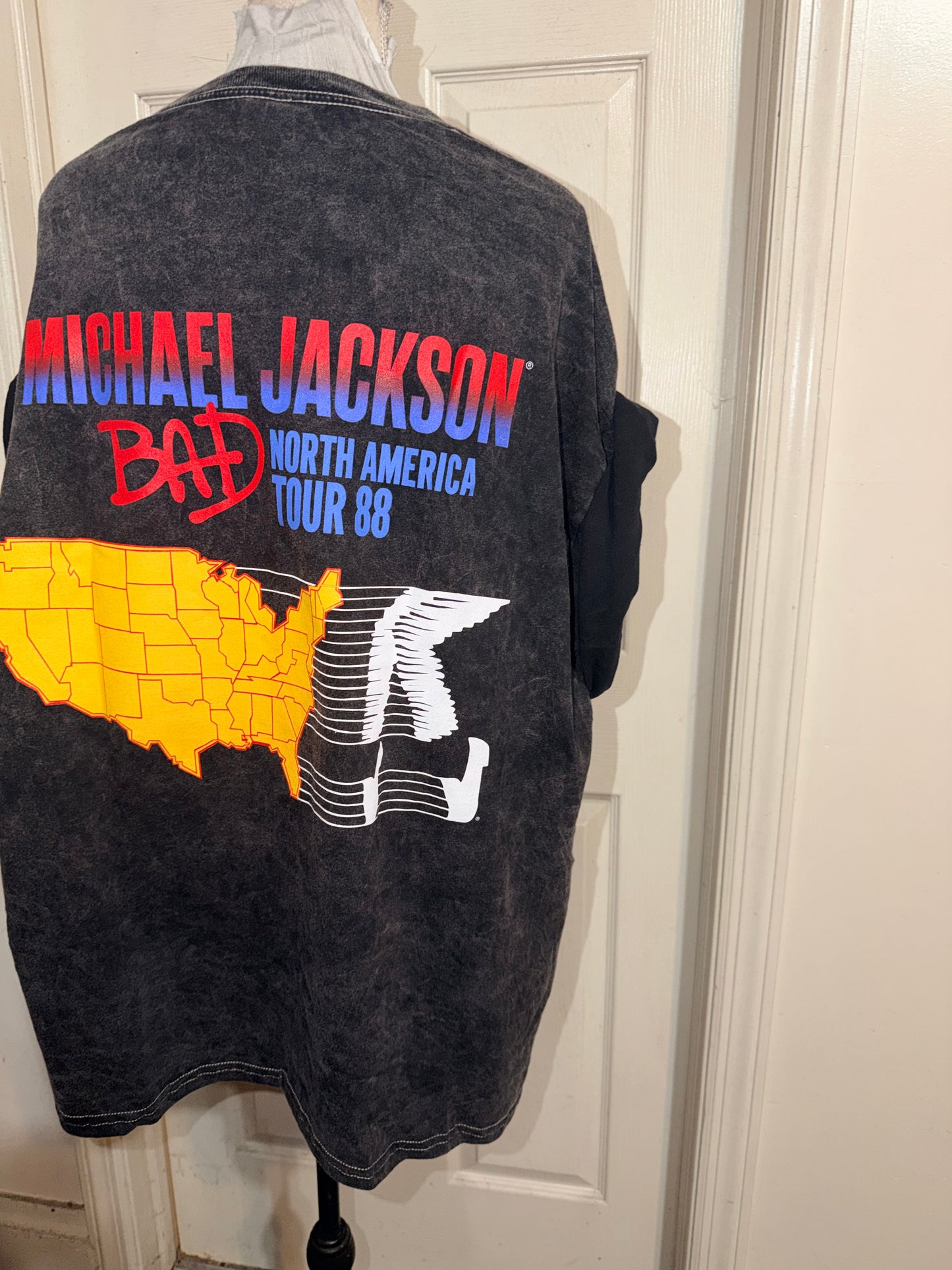 Michael Jackson Double Sided Oversized Tee