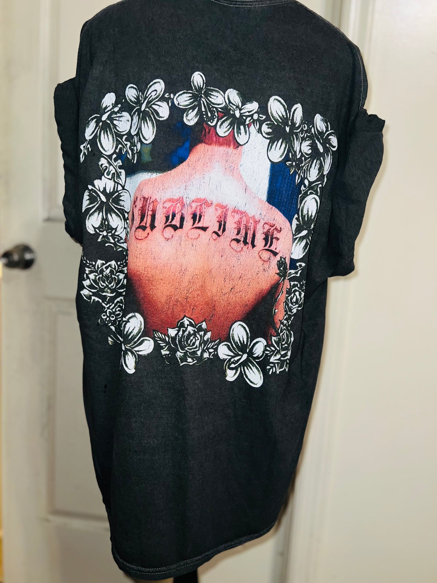 Sublime Double Sided Oversized Distressed Tee