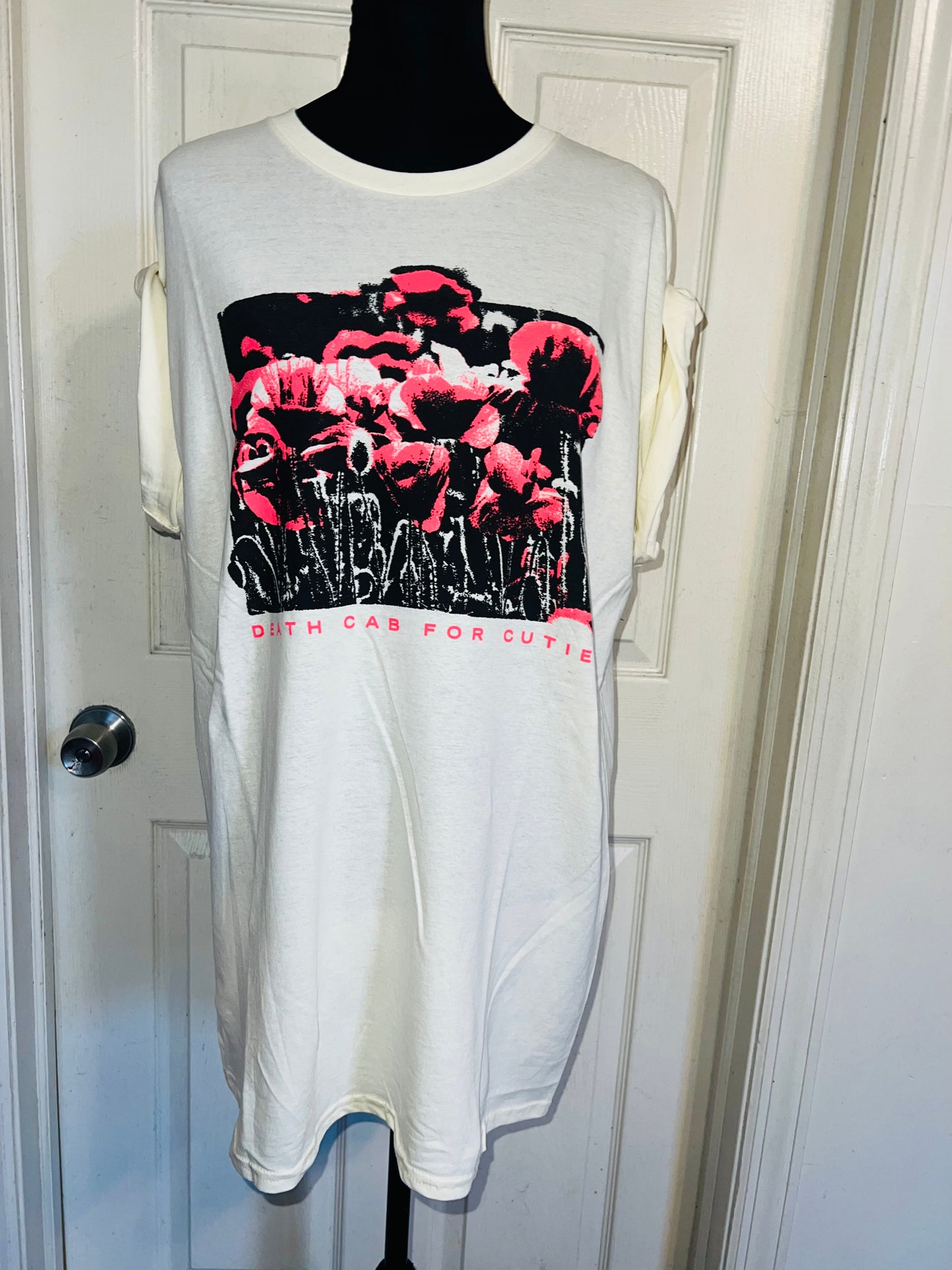 Death Cab for Cutie Oversized Distressed Tee