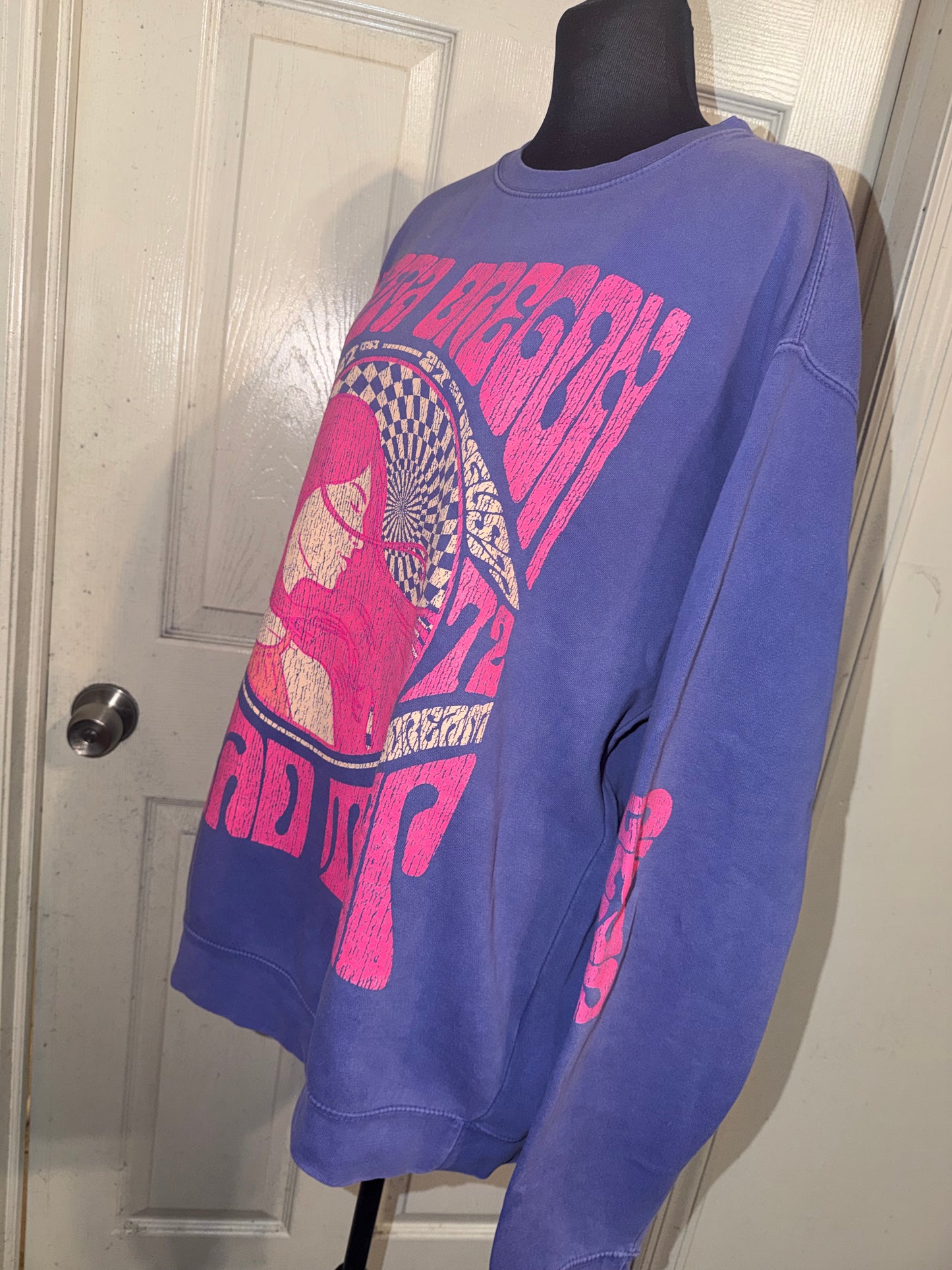 Grateful Dead Oversized Distressed Sweatshirt