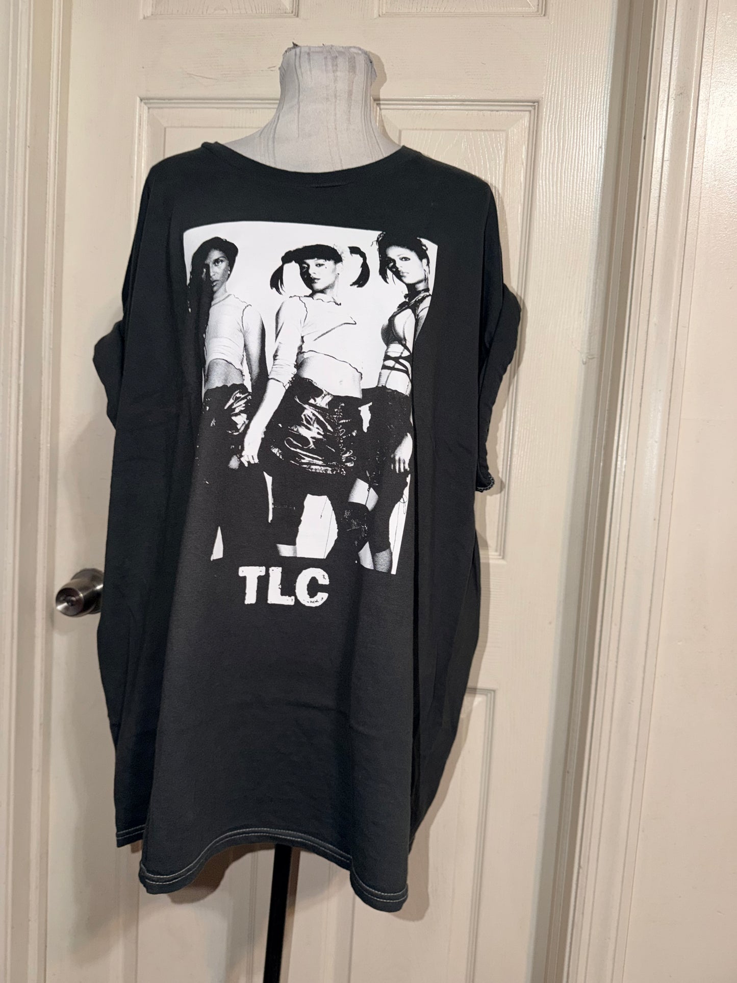 TLC Oversized Distressed Tee