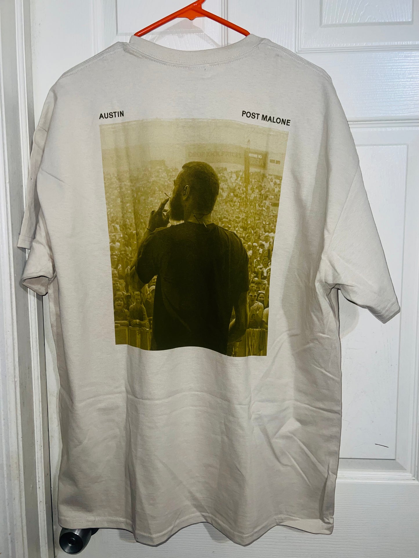 Post Malone Austin Double Sided Distressed Tee