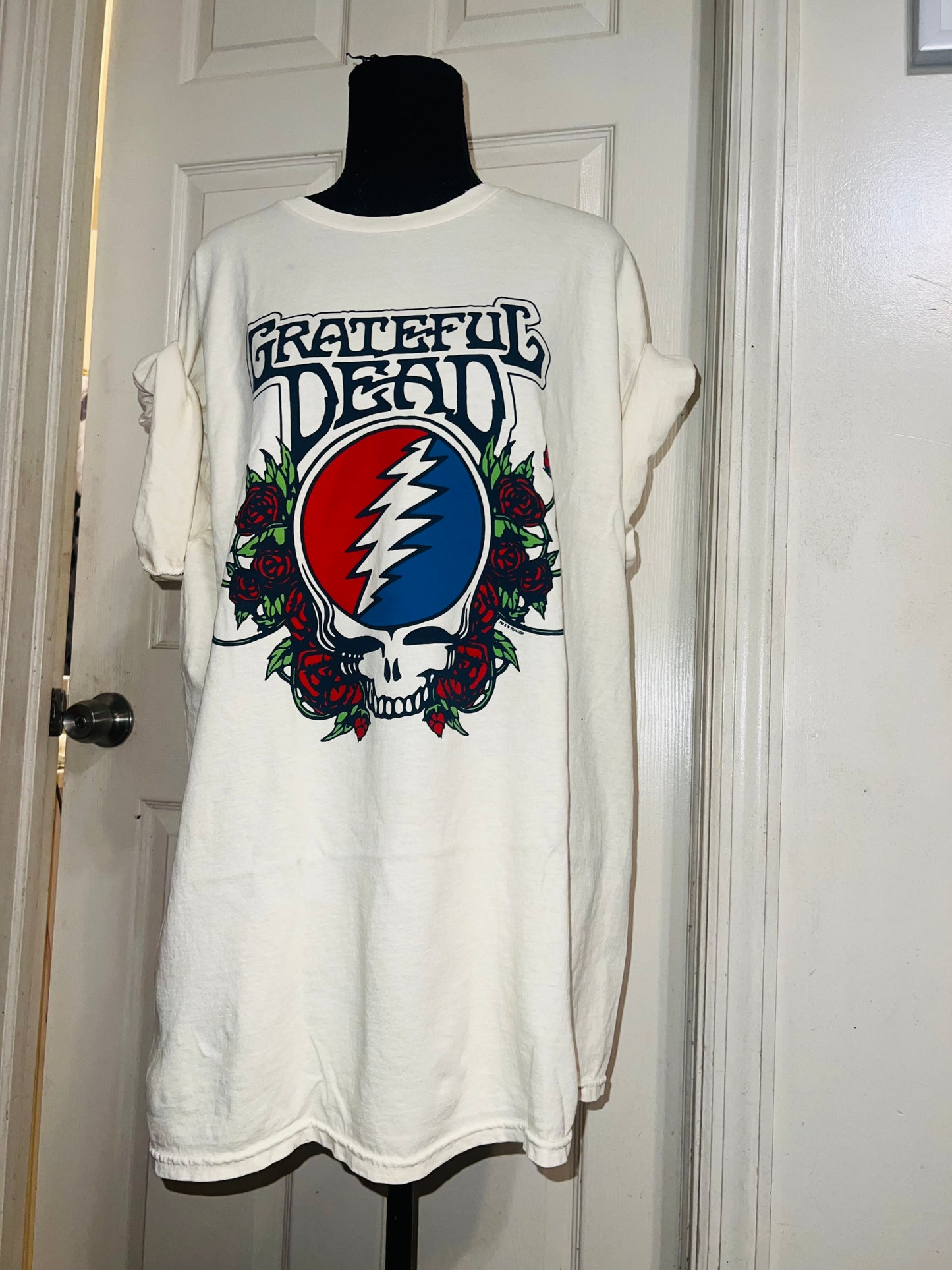 Grateful Dead Oversized Distressed Tee