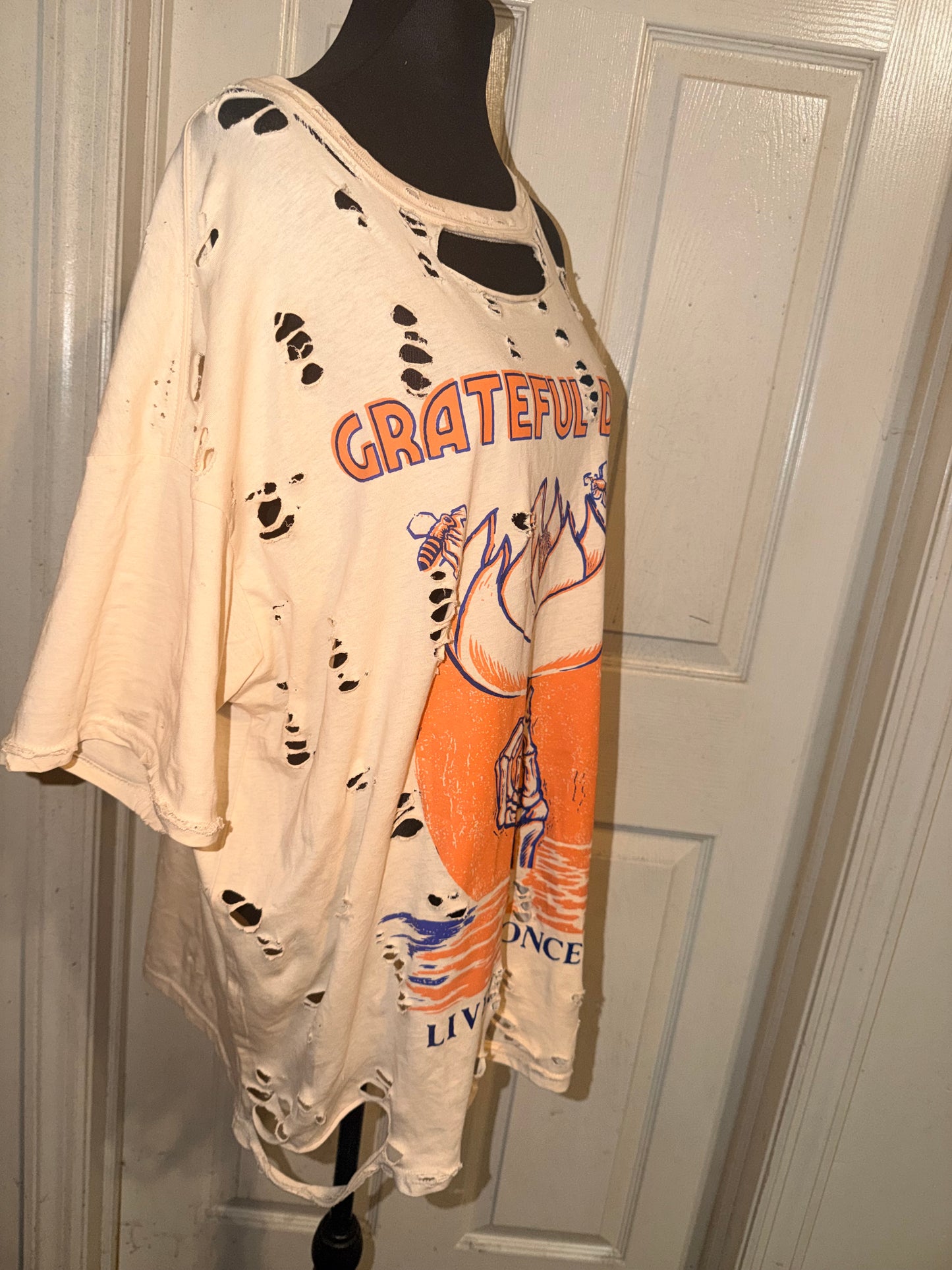 Grateful Dead Oversized Distressed Tee (as is)