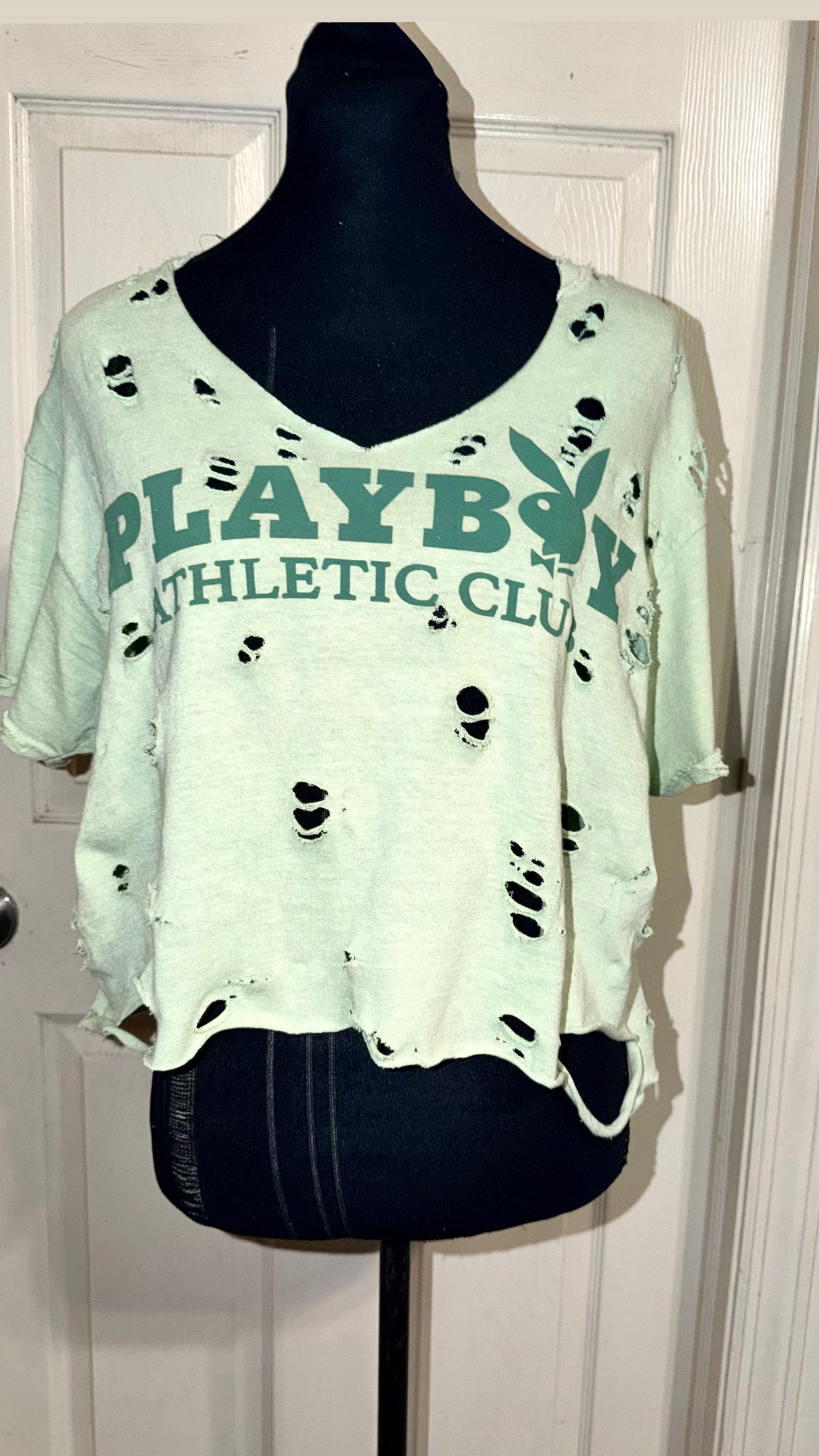 Playboy Oversized Cropped Tee