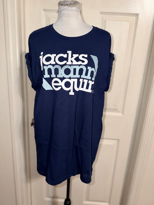 Jacks Mannequin Oversized Distressed Tee