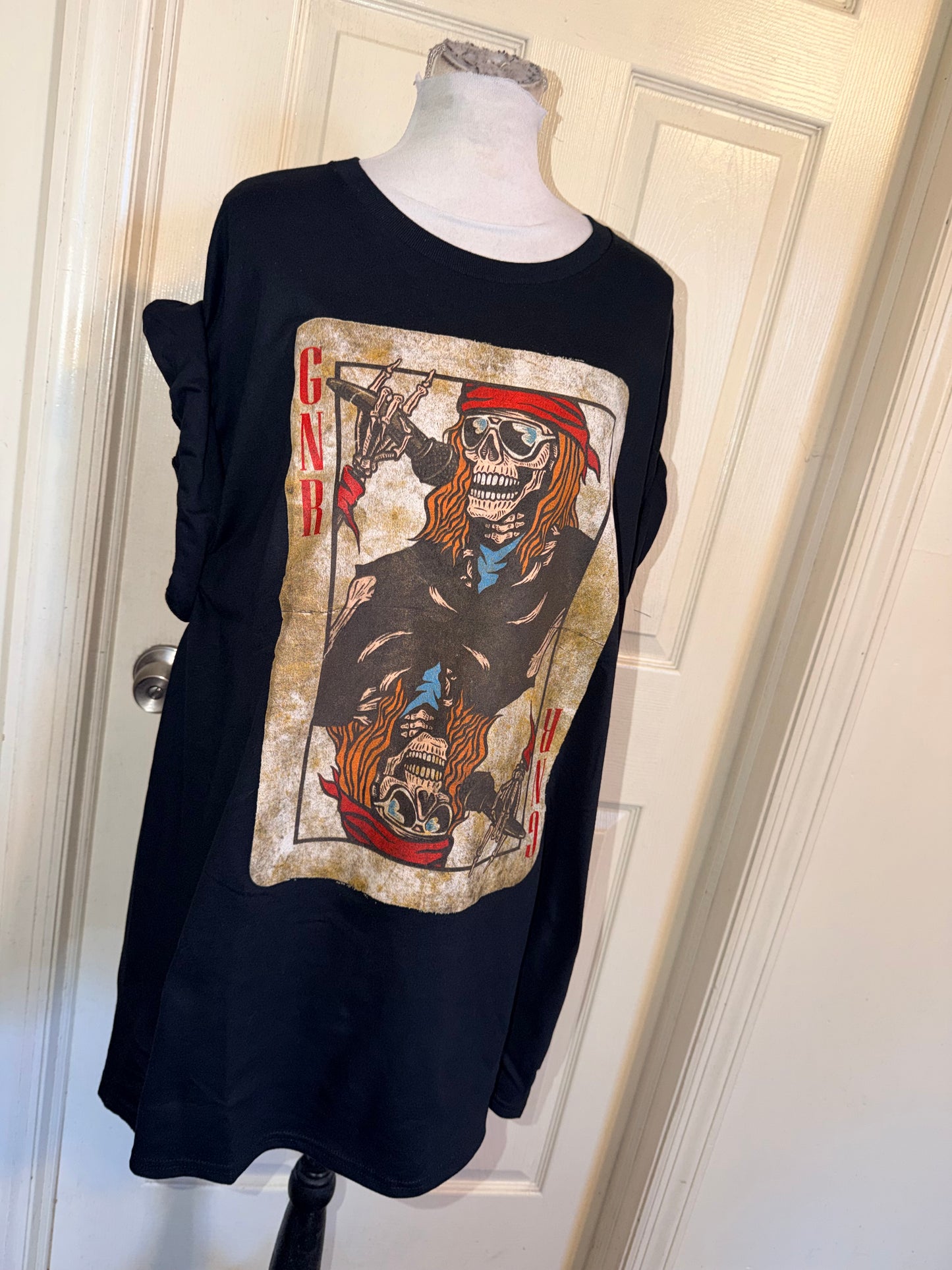 Guns N’ Roses Oversized Distressed Tee