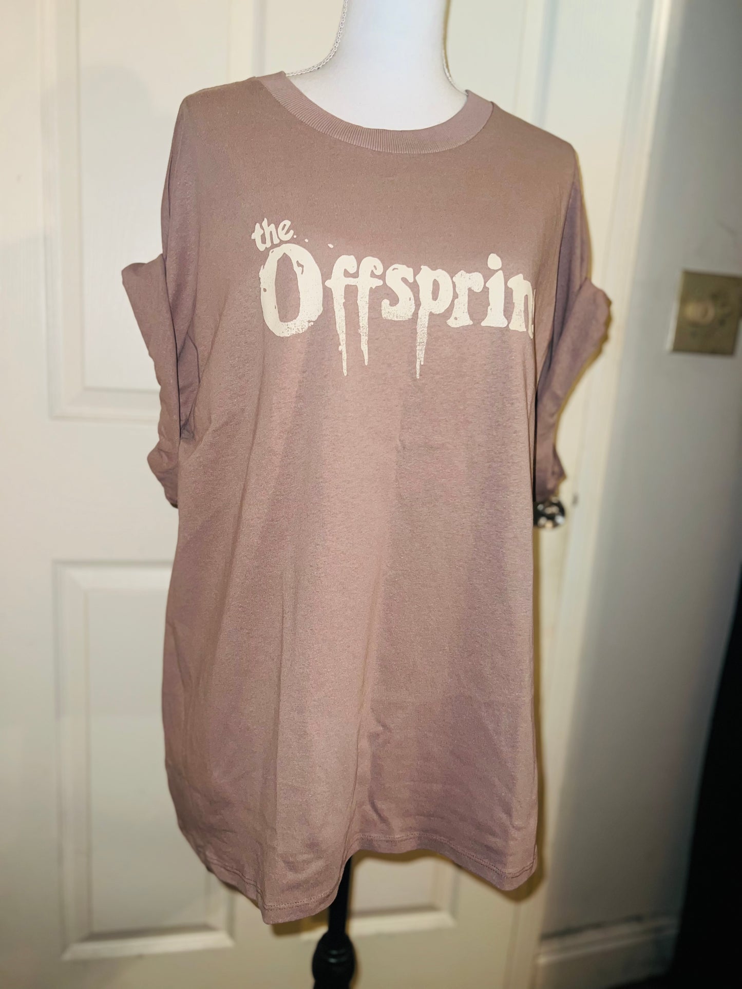 The Offspring Double Sided Oversized Distressed Tee