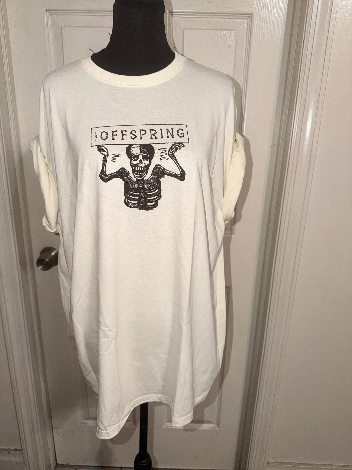 The Offspring Double Sided Oversized Distressed Tee