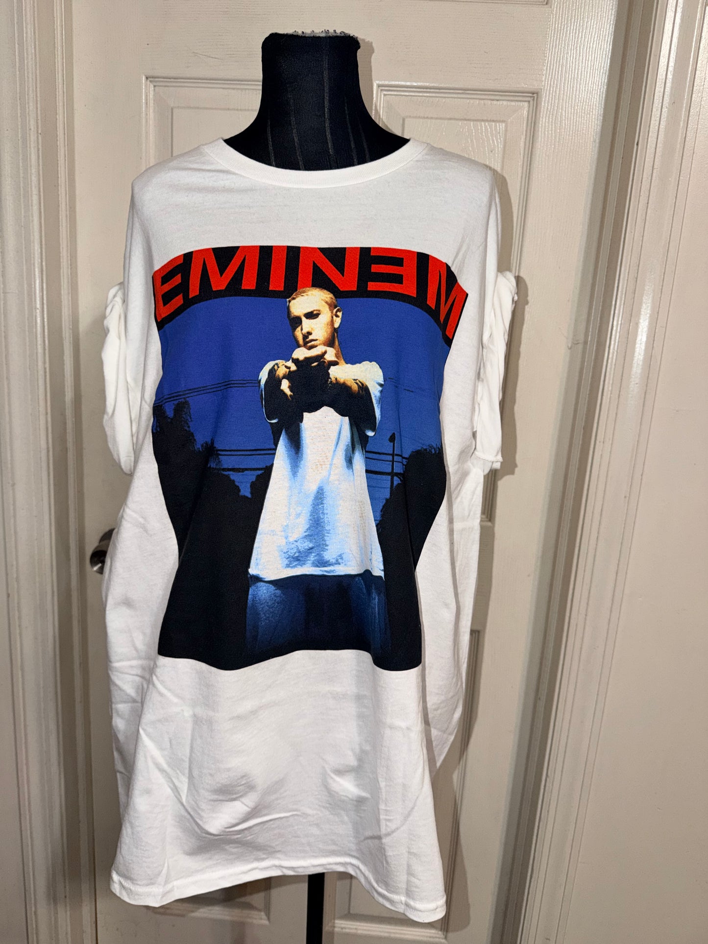 Eminem Oversized Distressed Tee
