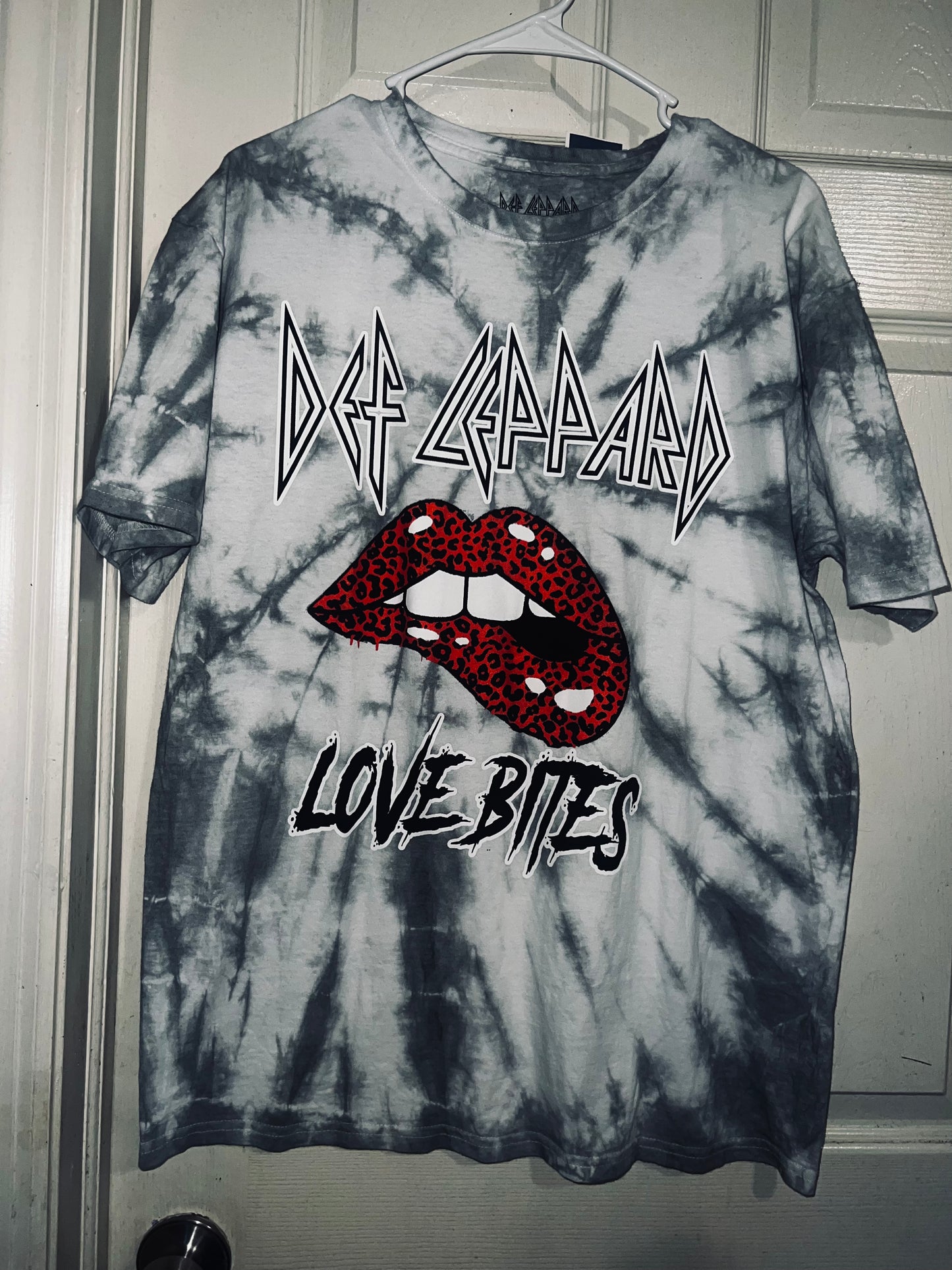 Def Leppard Love Bites Oversized Tee