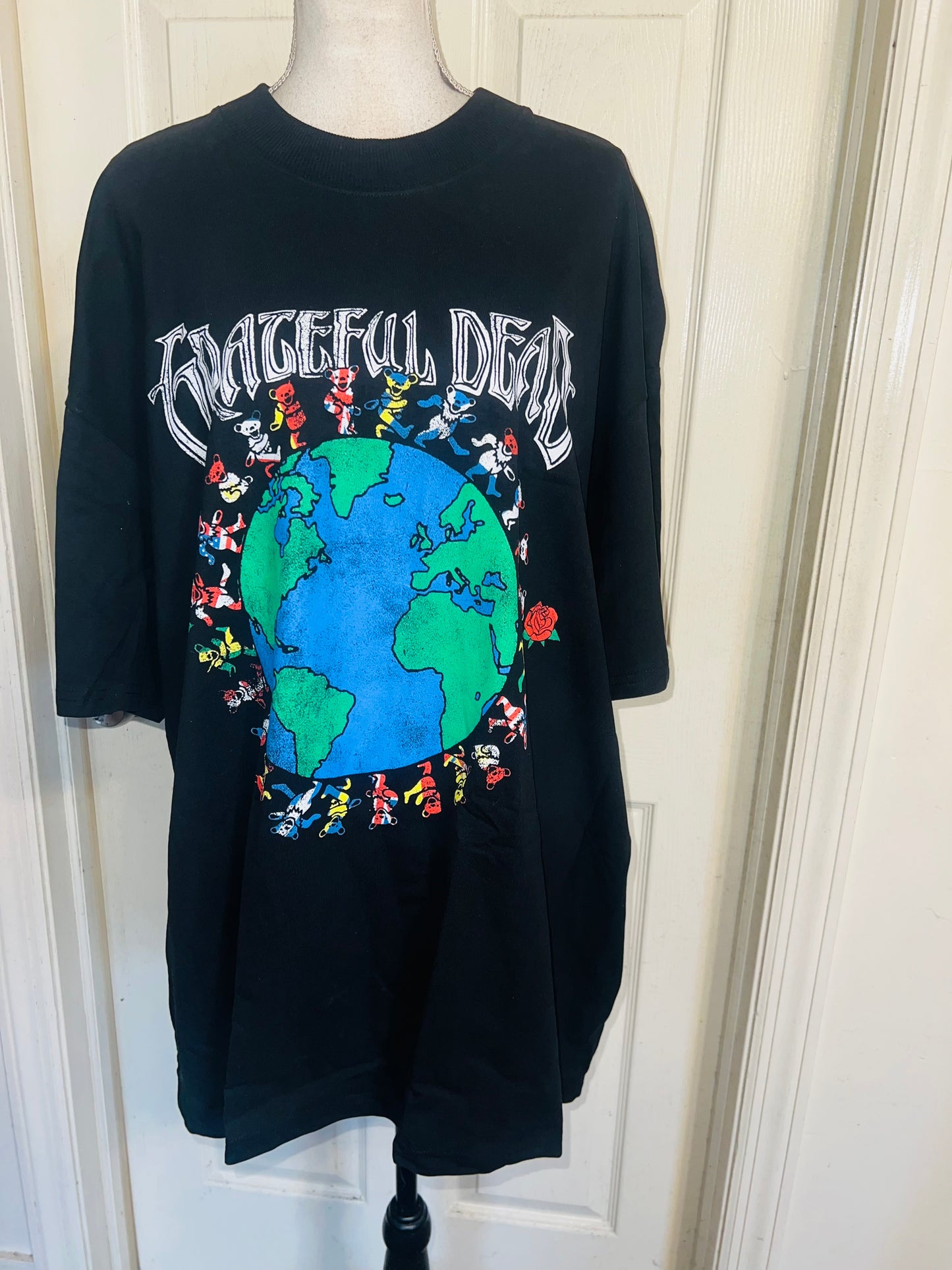 Grateful Dead Oversized Distressed Tee
