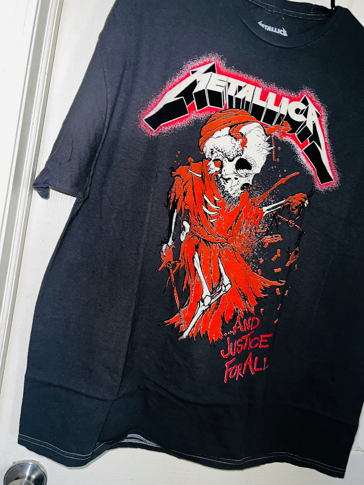 Metallica Justice for All Oversized Tee