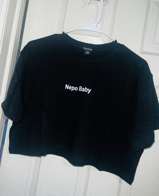 Nepo Baby Cropped Tee
