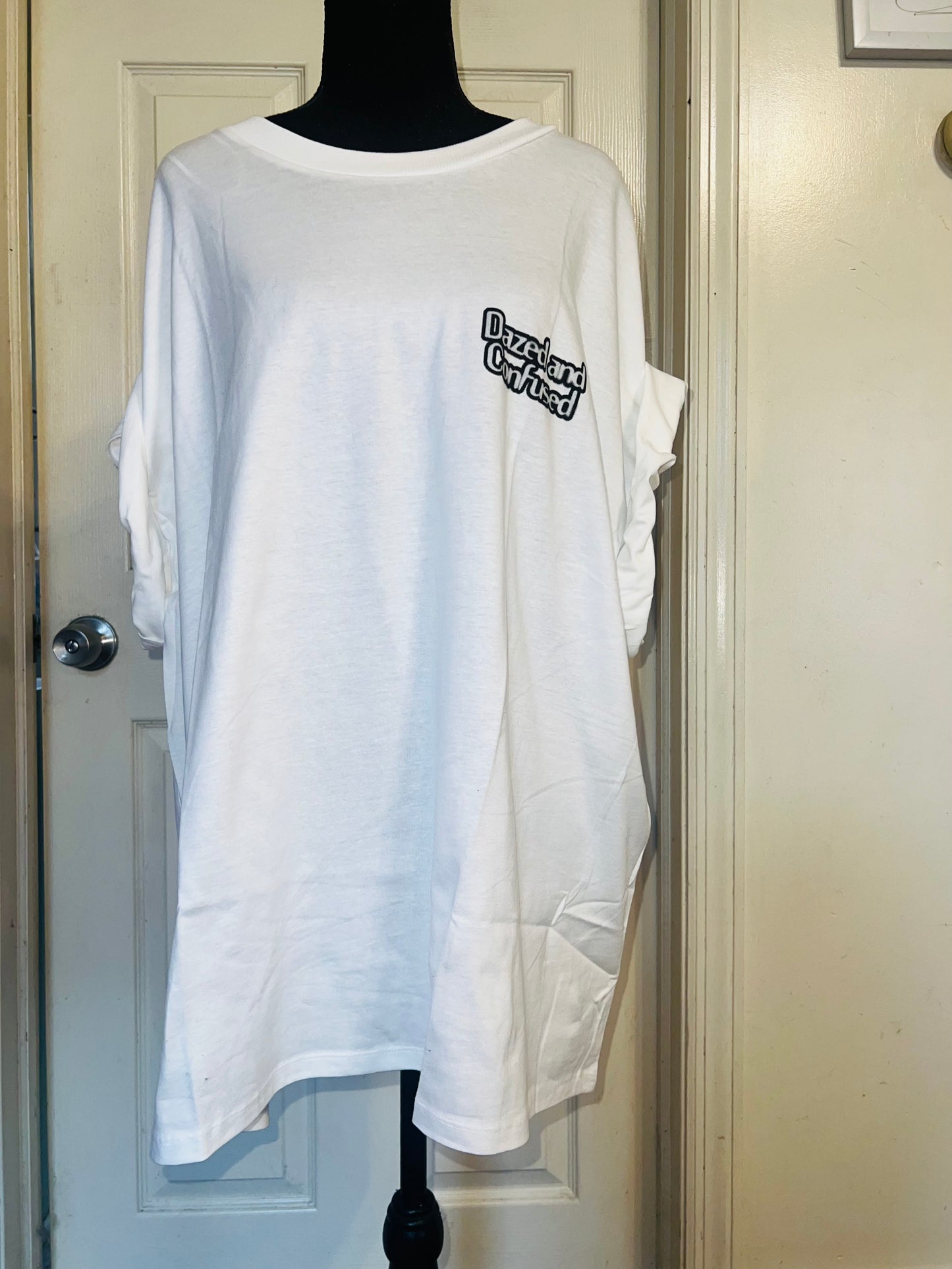 Dazed and Confused Double Sided Distressed Tee