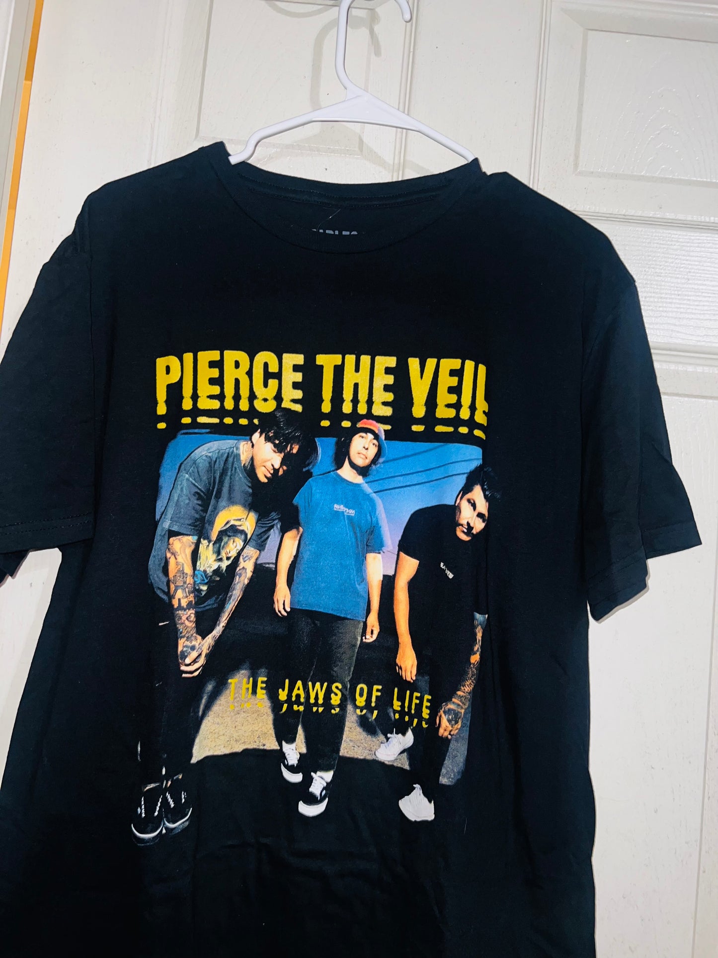 Pierce the Veil Oversized Distressed Tee