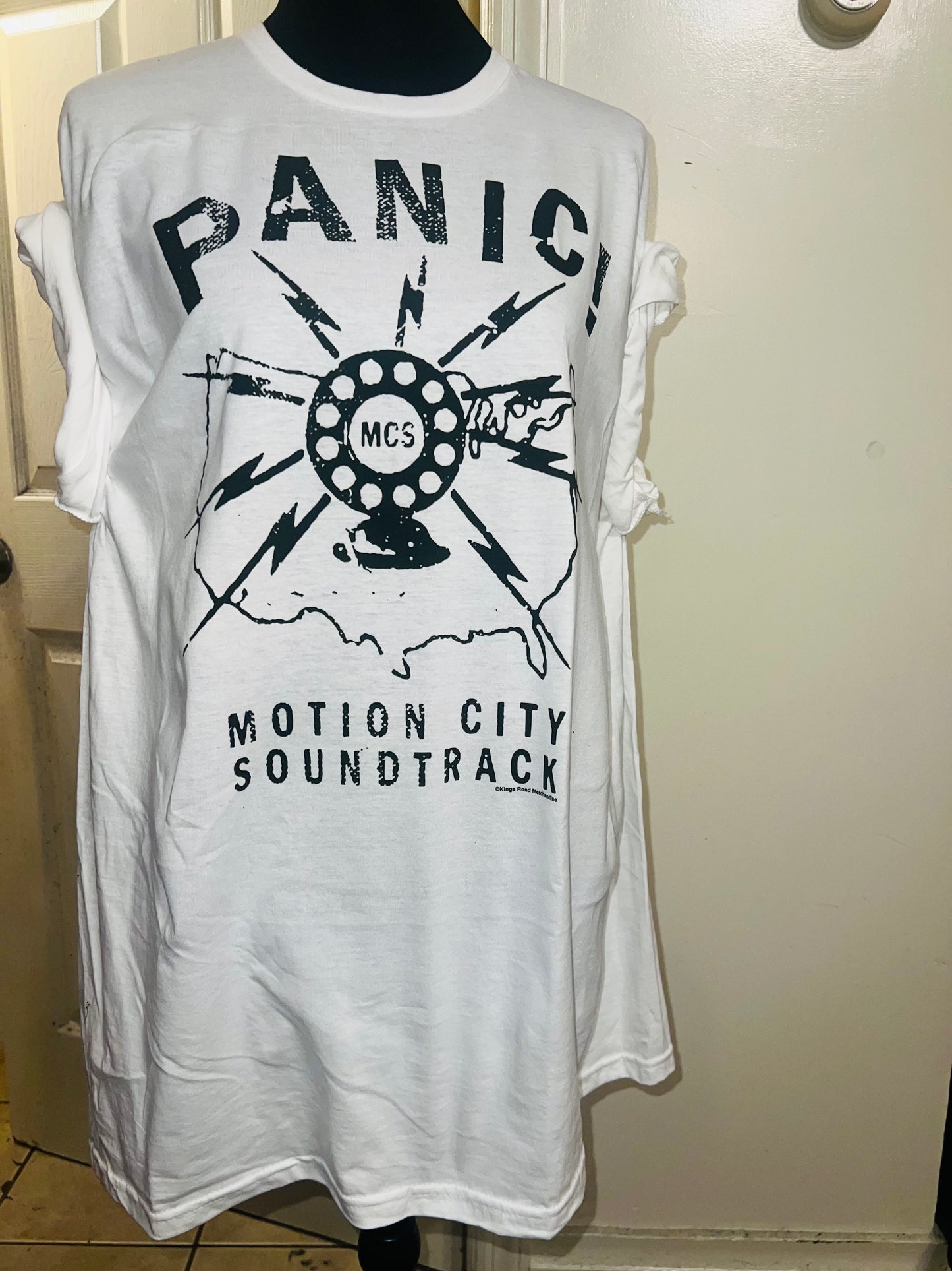 Motion City Soundtrack Oversized Distressed Tee