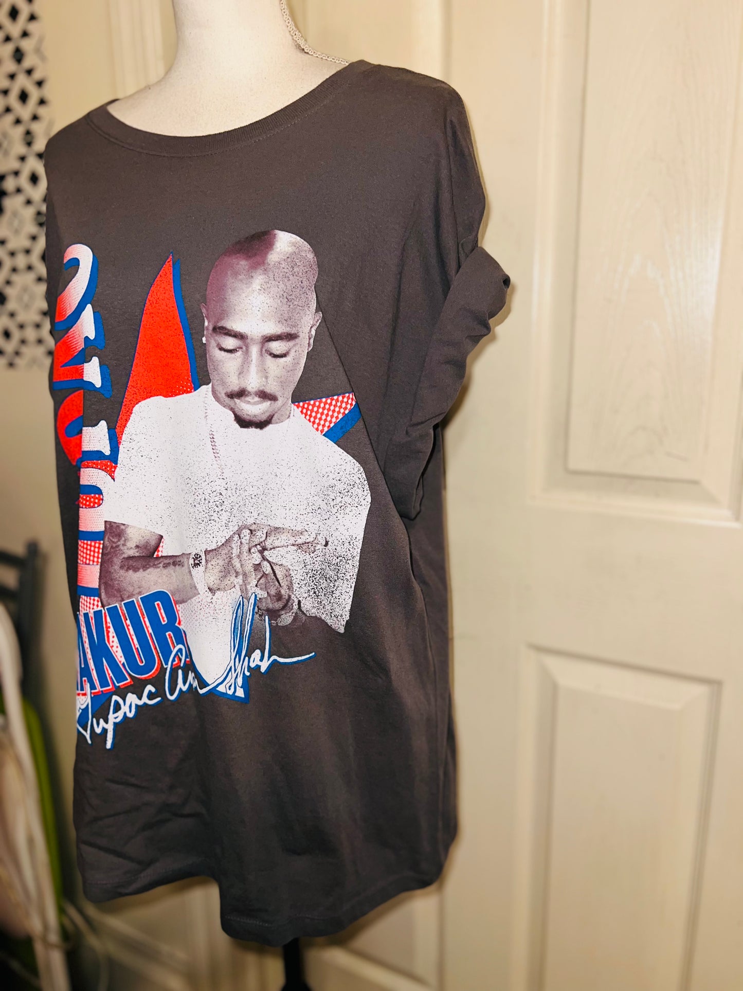 Tupac Distressed Tee