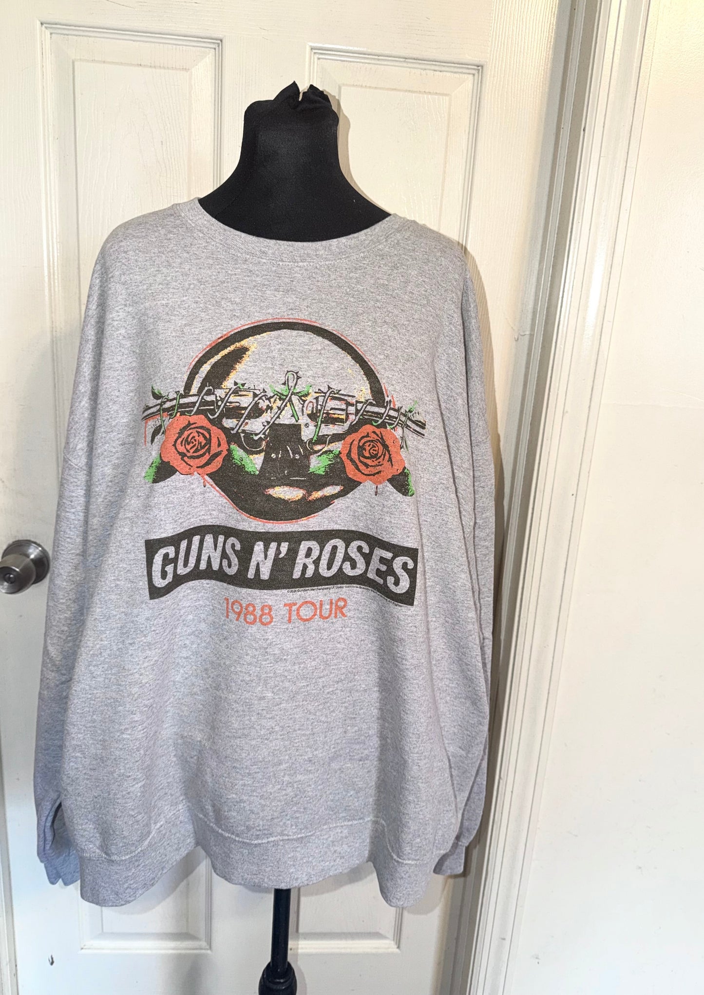 Guns N’ Roses Double Sided Oversized Sweatshirt