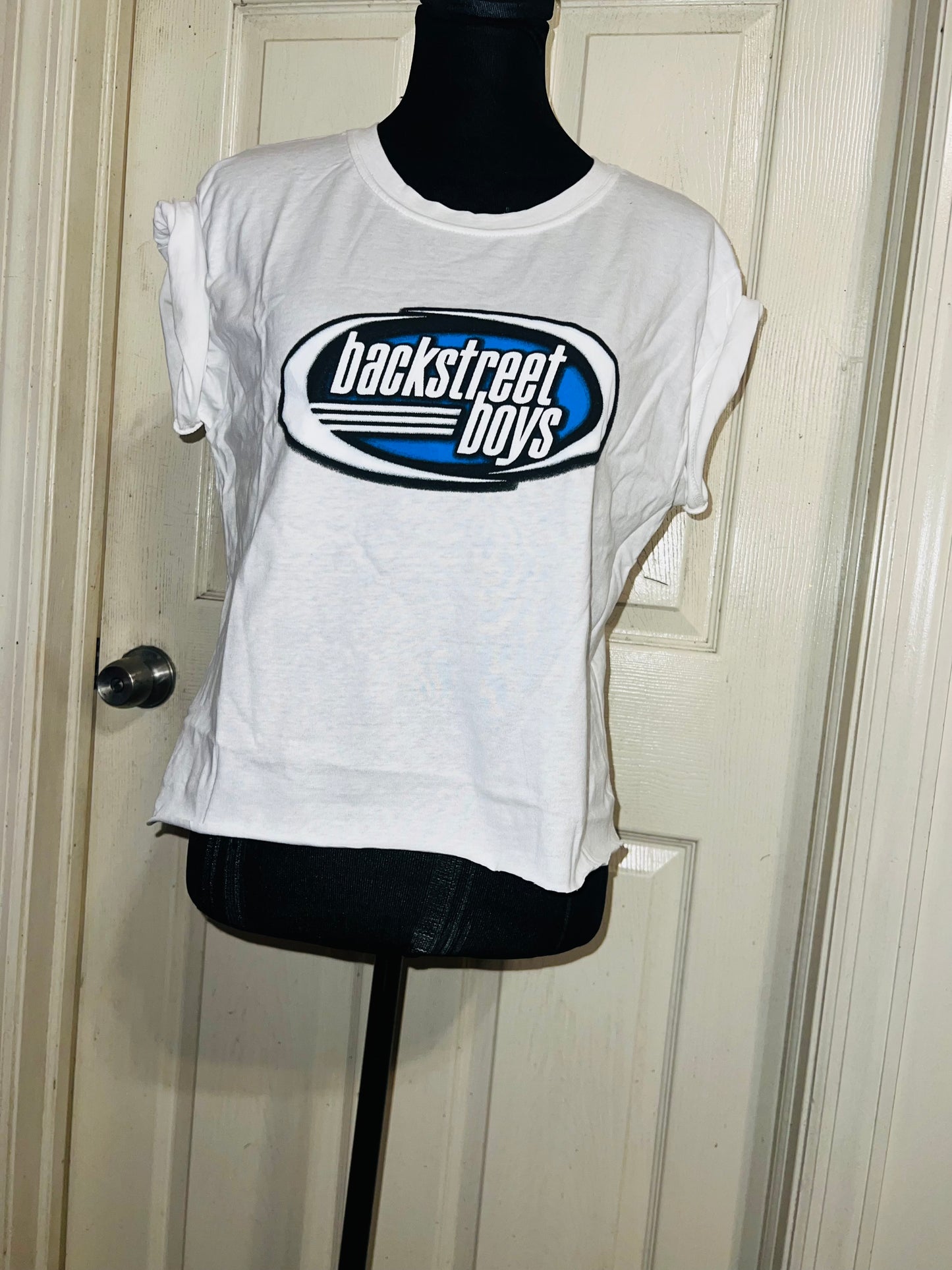 Backstreet Boys Distressed Baby Tee