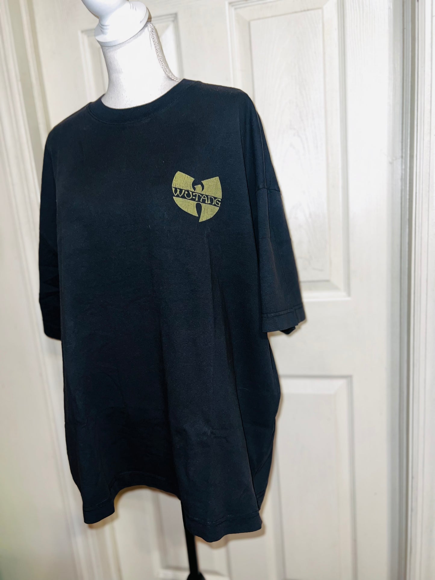 Wu-Tang Clan Double Sided Oversized Distressed Tee