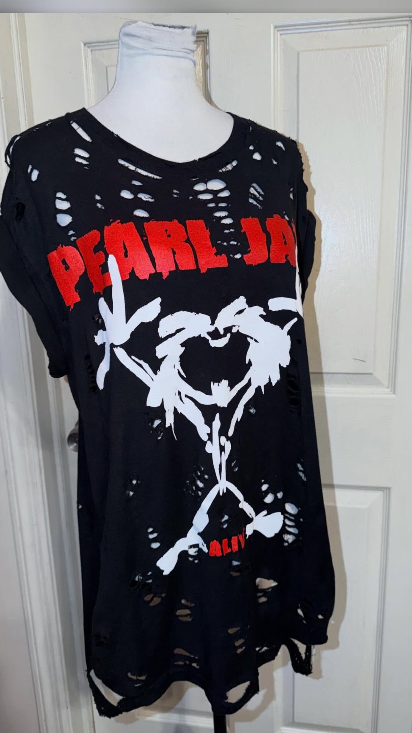 Pearl Jam Double Sided Oversized Tee