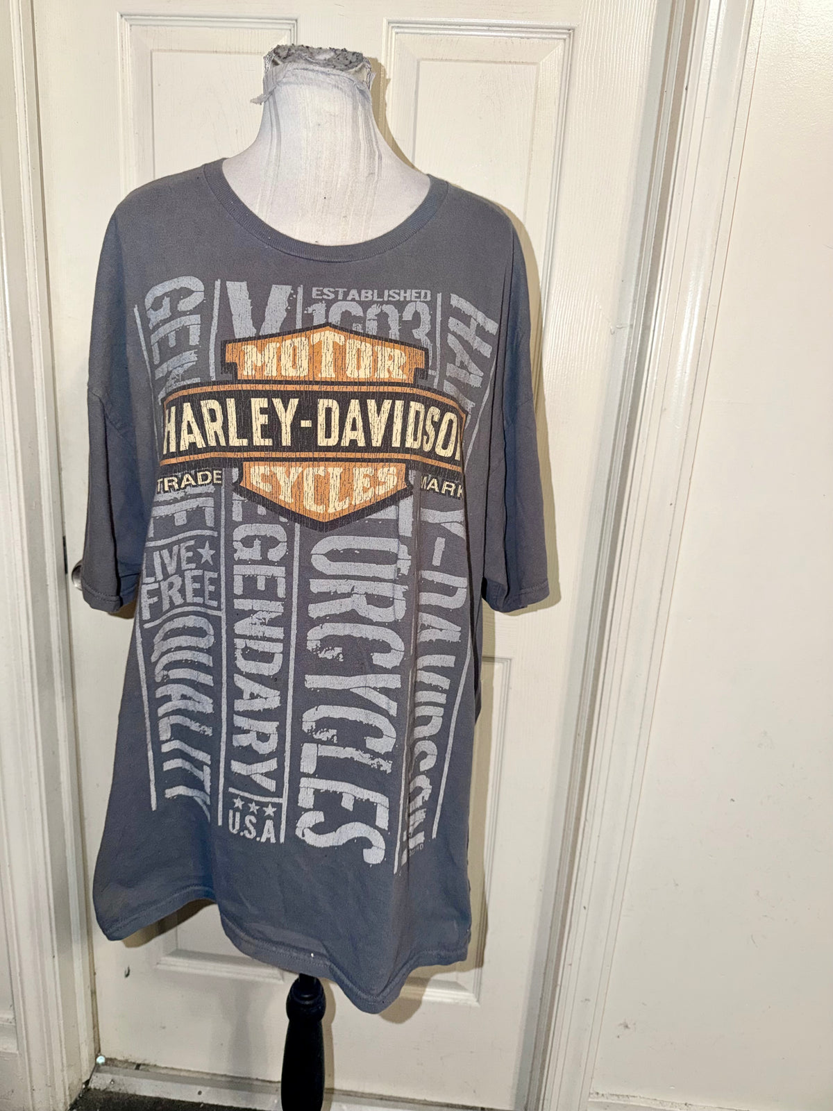 Harley Davidson Vintage Double Sided Tee