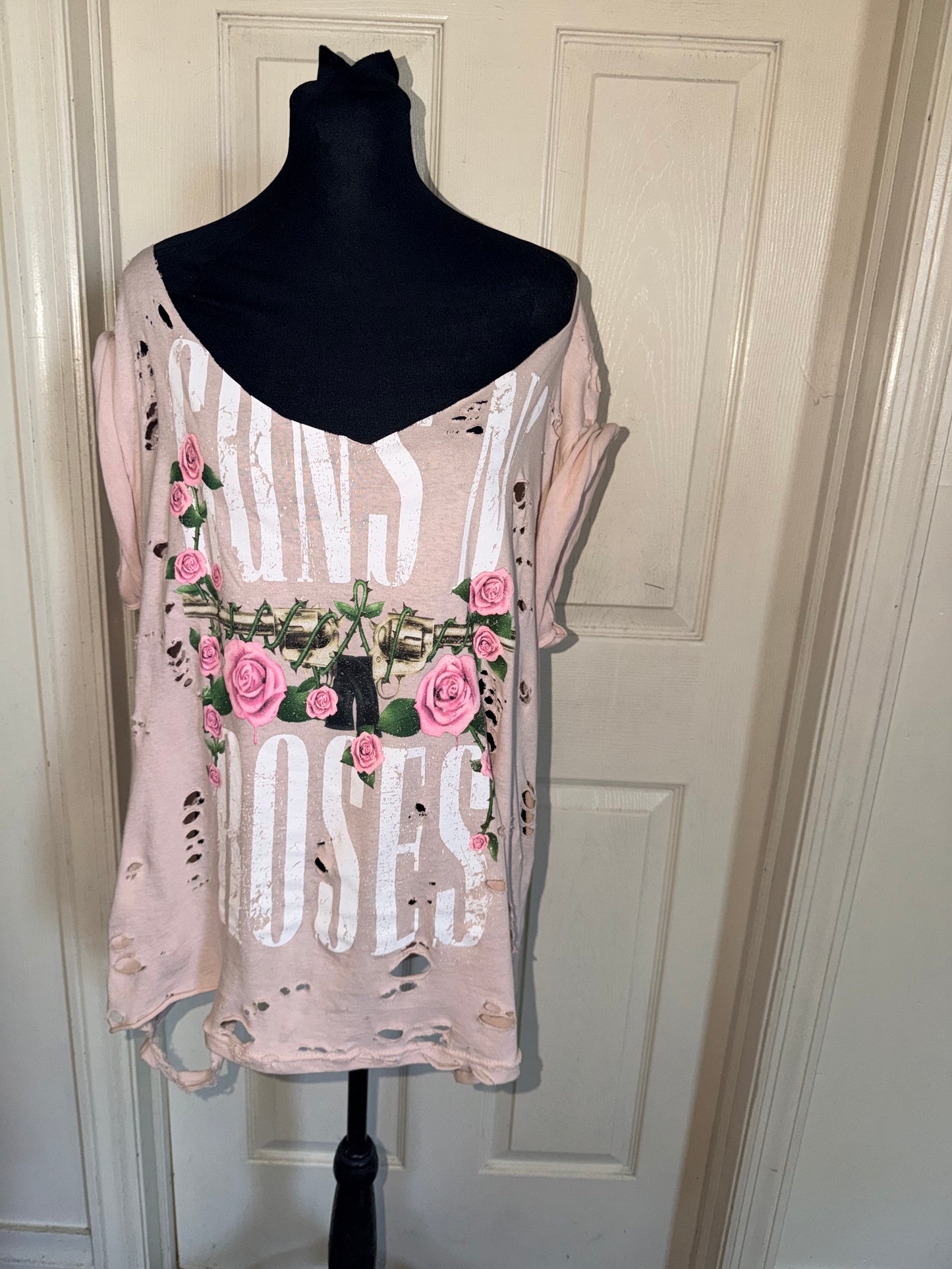 Guns N’ Roses Oversized Distressed Tee