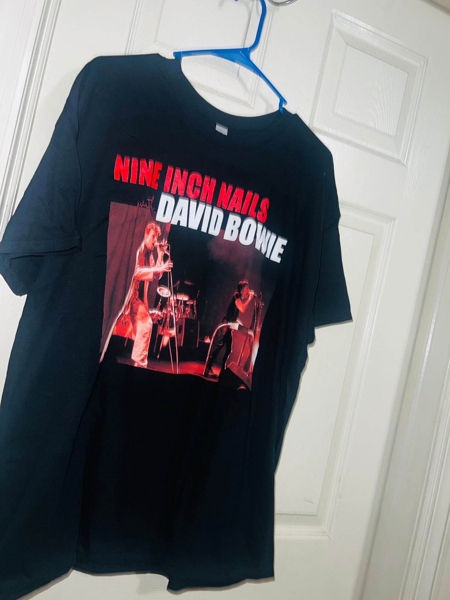 Nine Inch Nails and David Bowie Oversized Tee