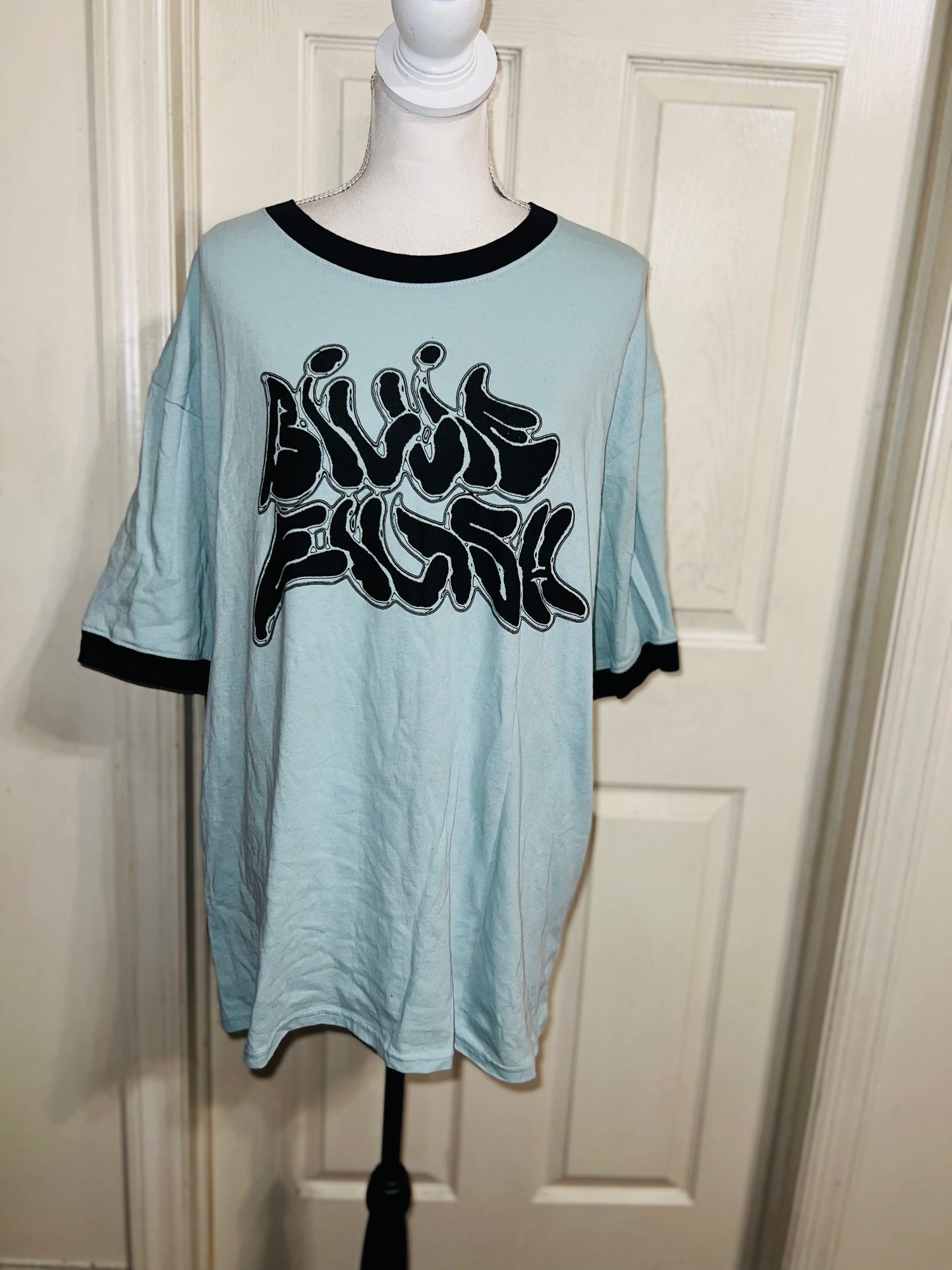 Billie Eilish Oversized Distressed Tee