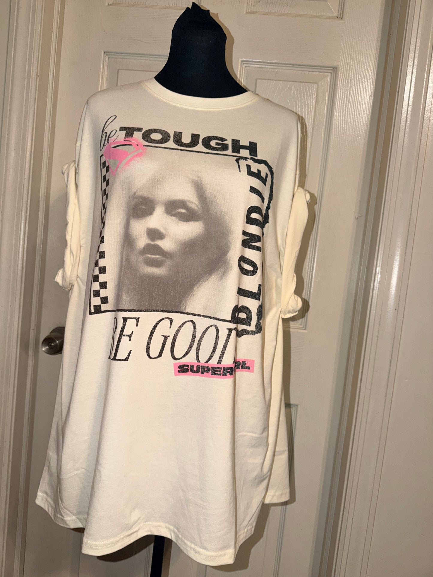 Blondie Oversized Distressed Tee