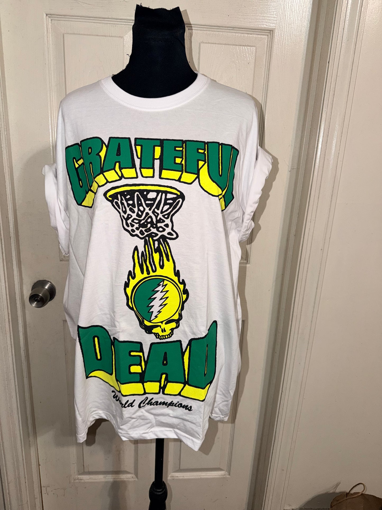 Grateful Dead Oversized Distressed Tee